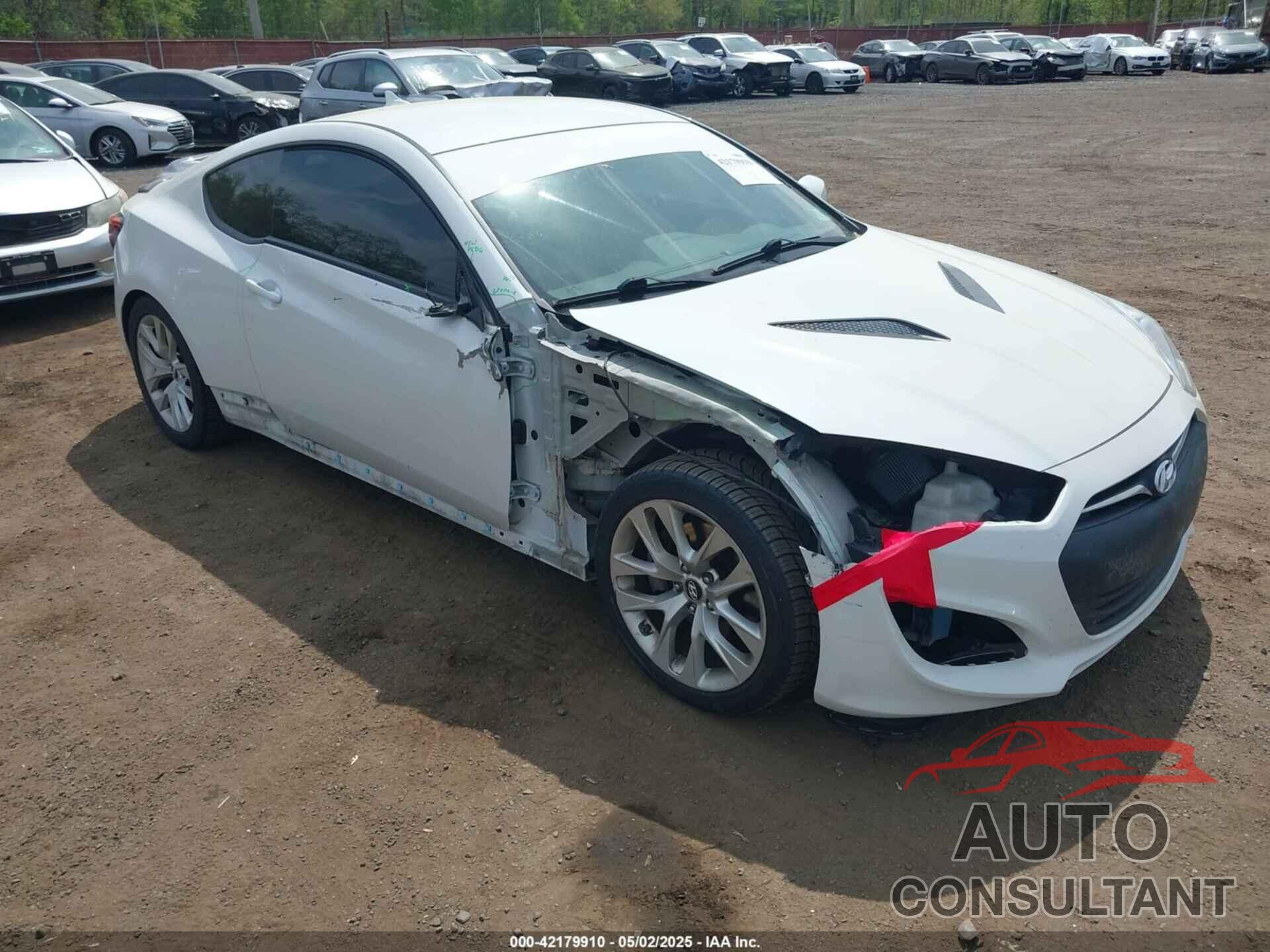 HYUNDAI GENESIS 2013 - KMHHT6KD3DU088453