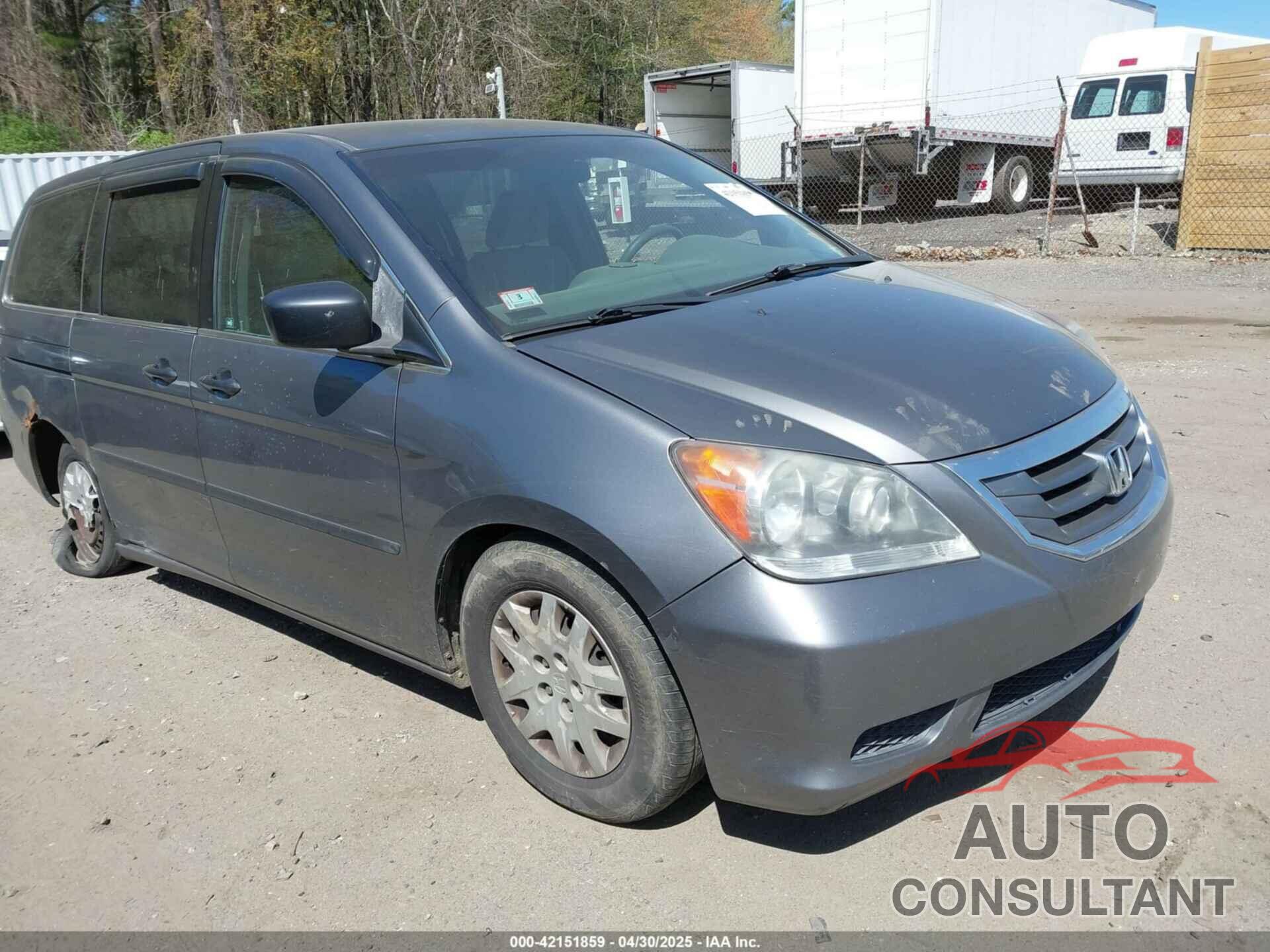 HONDA ODYSSEY 2009 - 5FNRL38249B010504
