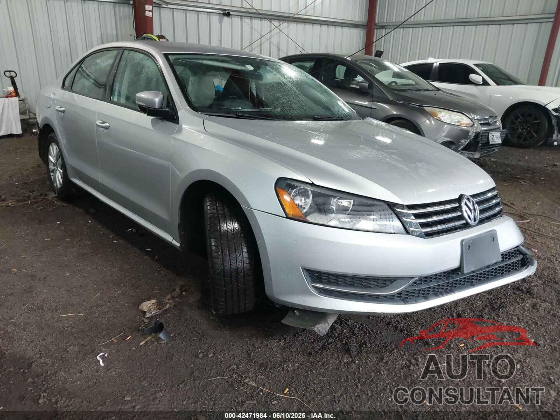 VOLKSWAGEN PASSAT 2014 - 1VWAT7A33EC104563