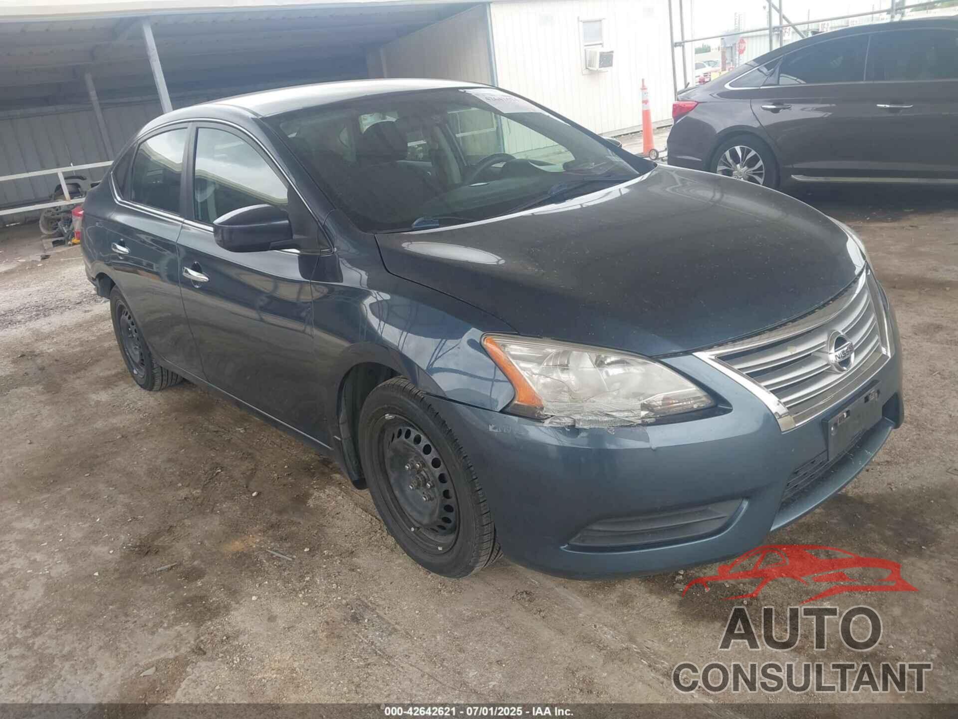 NISSAN SENTRA 2014 - 1N4AB7AP5EN855599