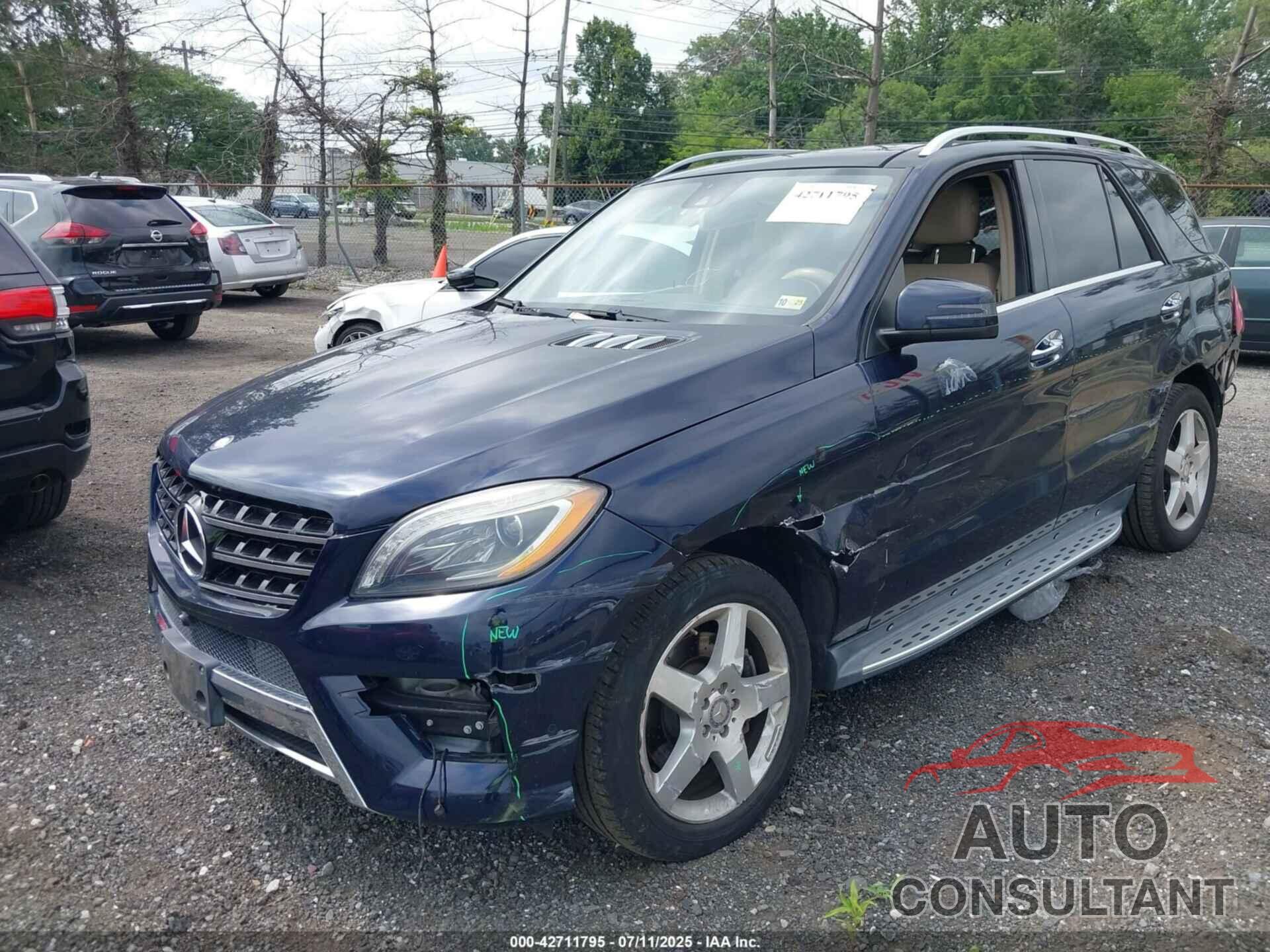 MERCEDES-BENZ ML 400 2015 - 4JGDA5GB3FA460383