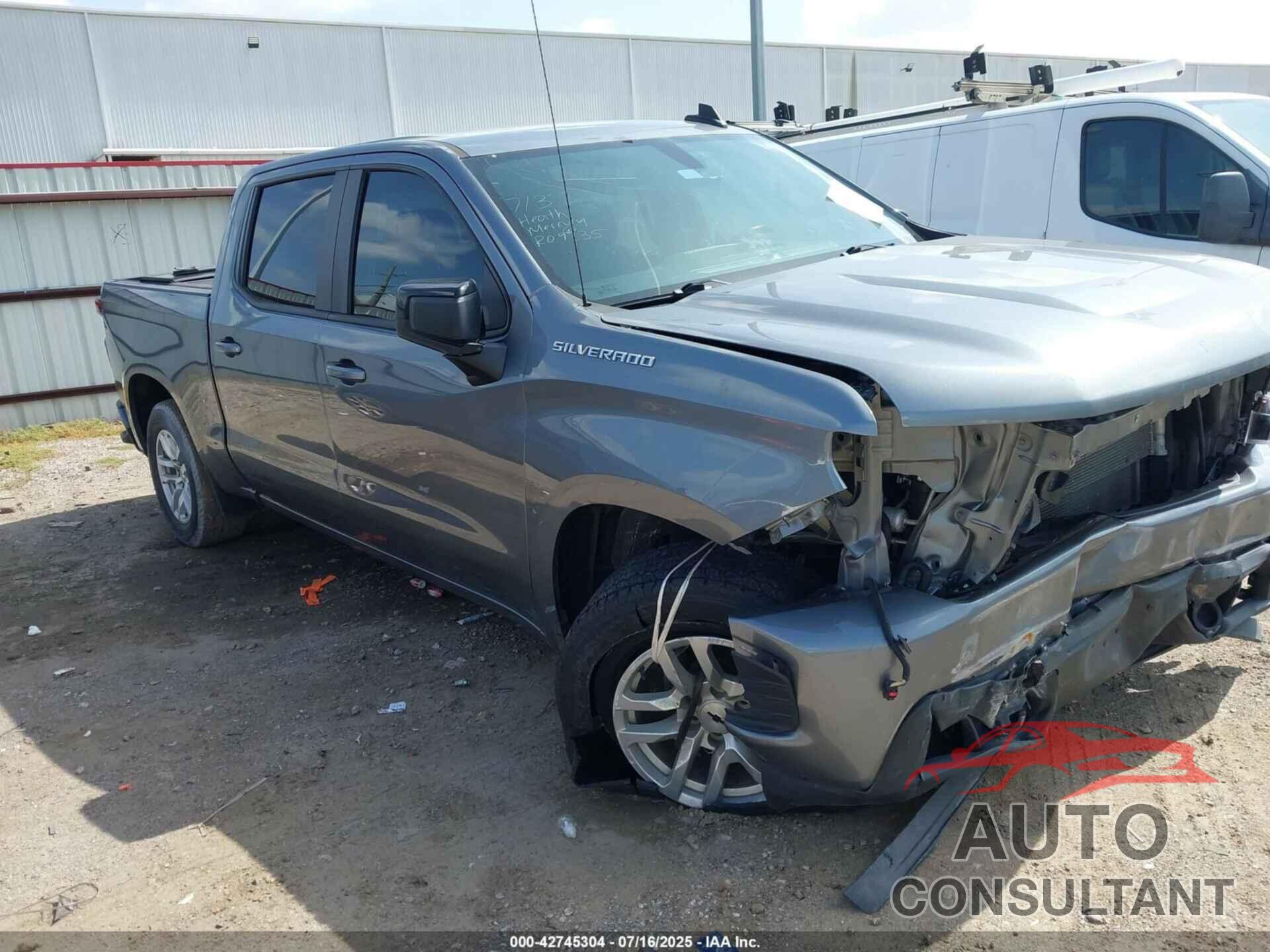 CHEVROLET SILVERADO 1500 2021 - 3GCPWDED2MG325900