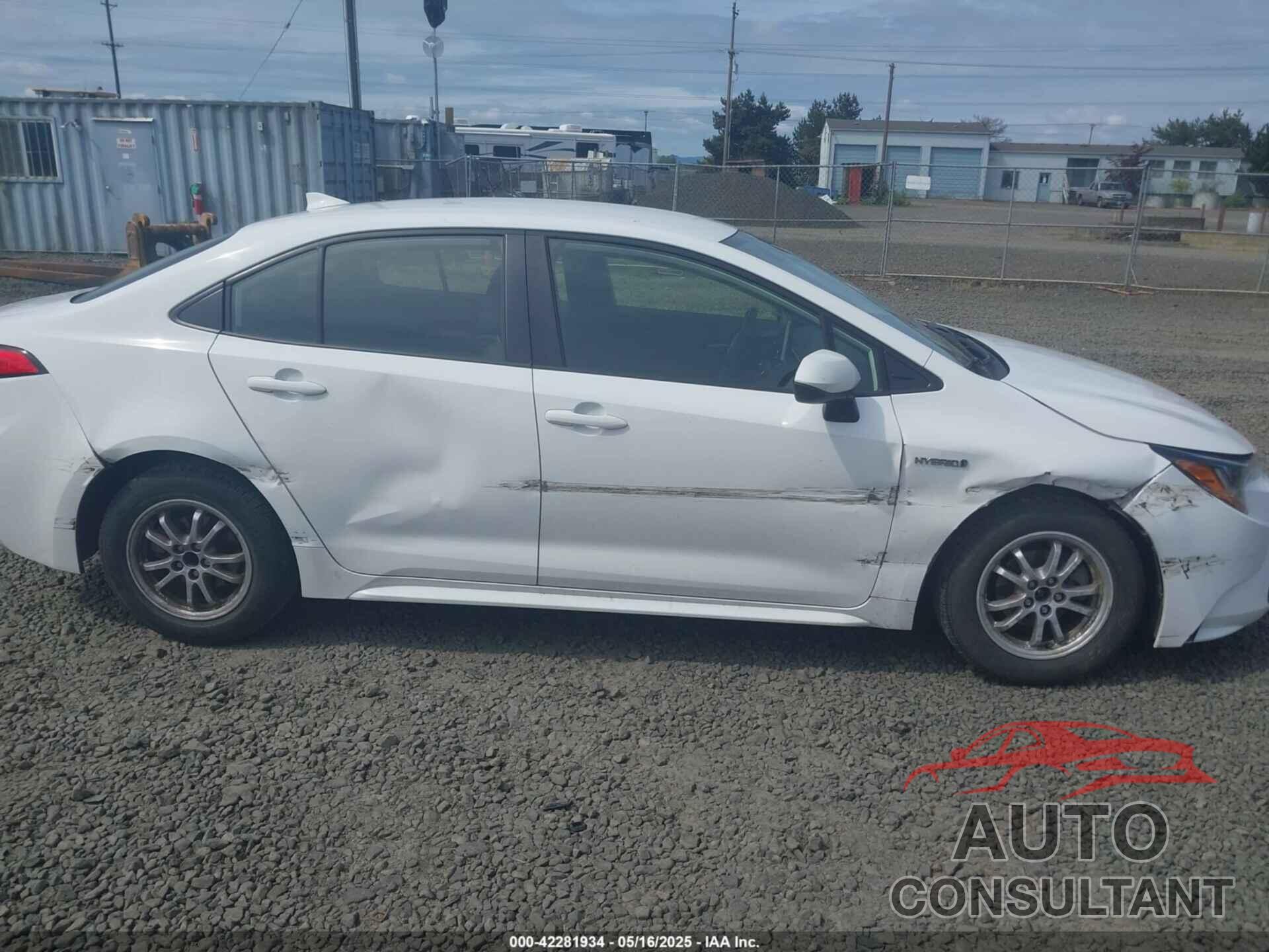 TOYOTA COROLLA 2021 - JTDEAMDE6MJ002447