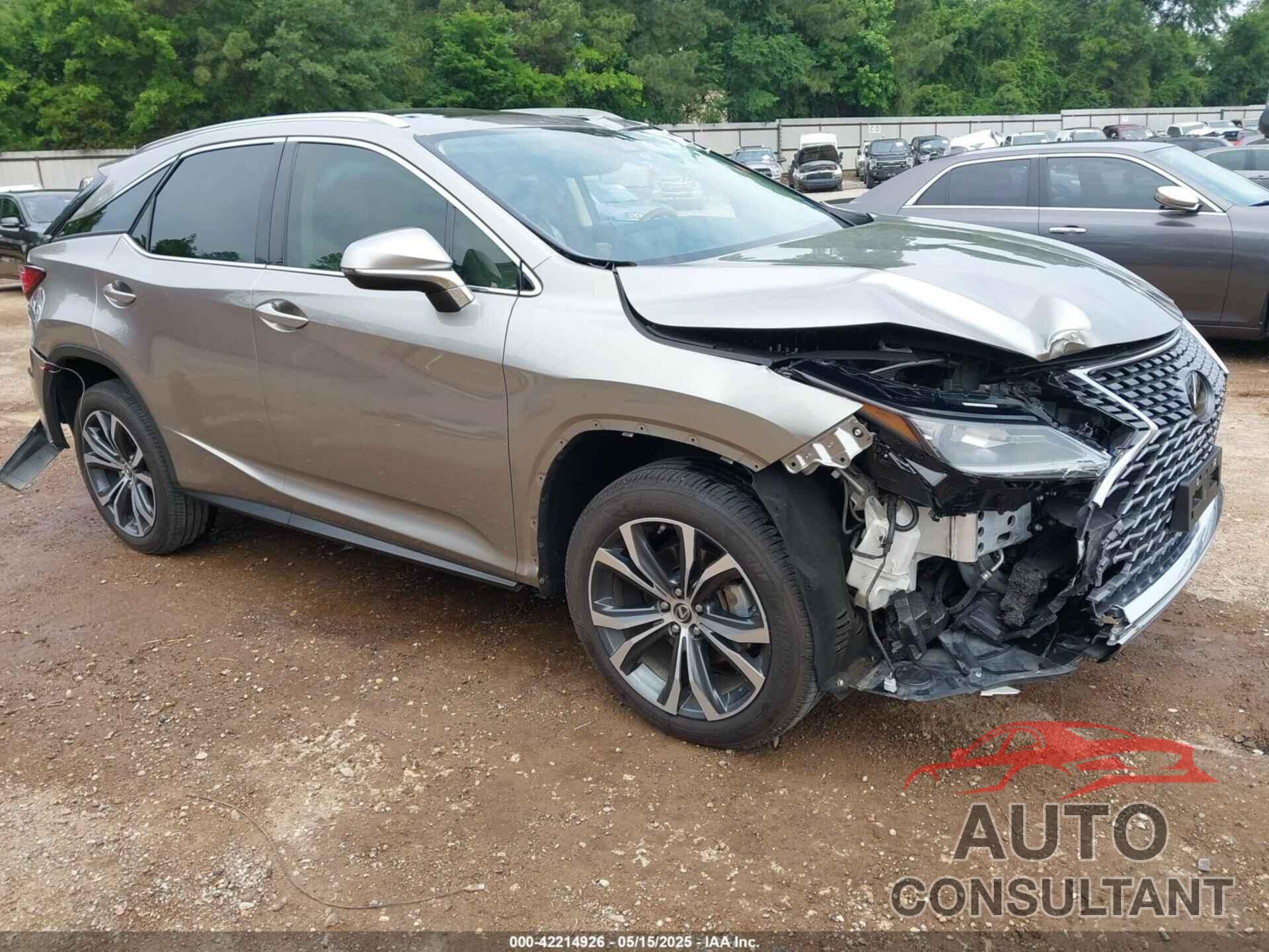 LEXUS RX 350 2022 - 2T2HZMAA5NC227037