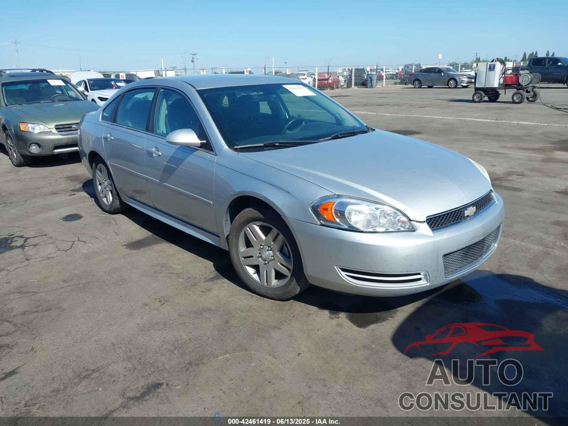 CHEVROLET IMPALA 2012 - 2G1WG5E31C1240276