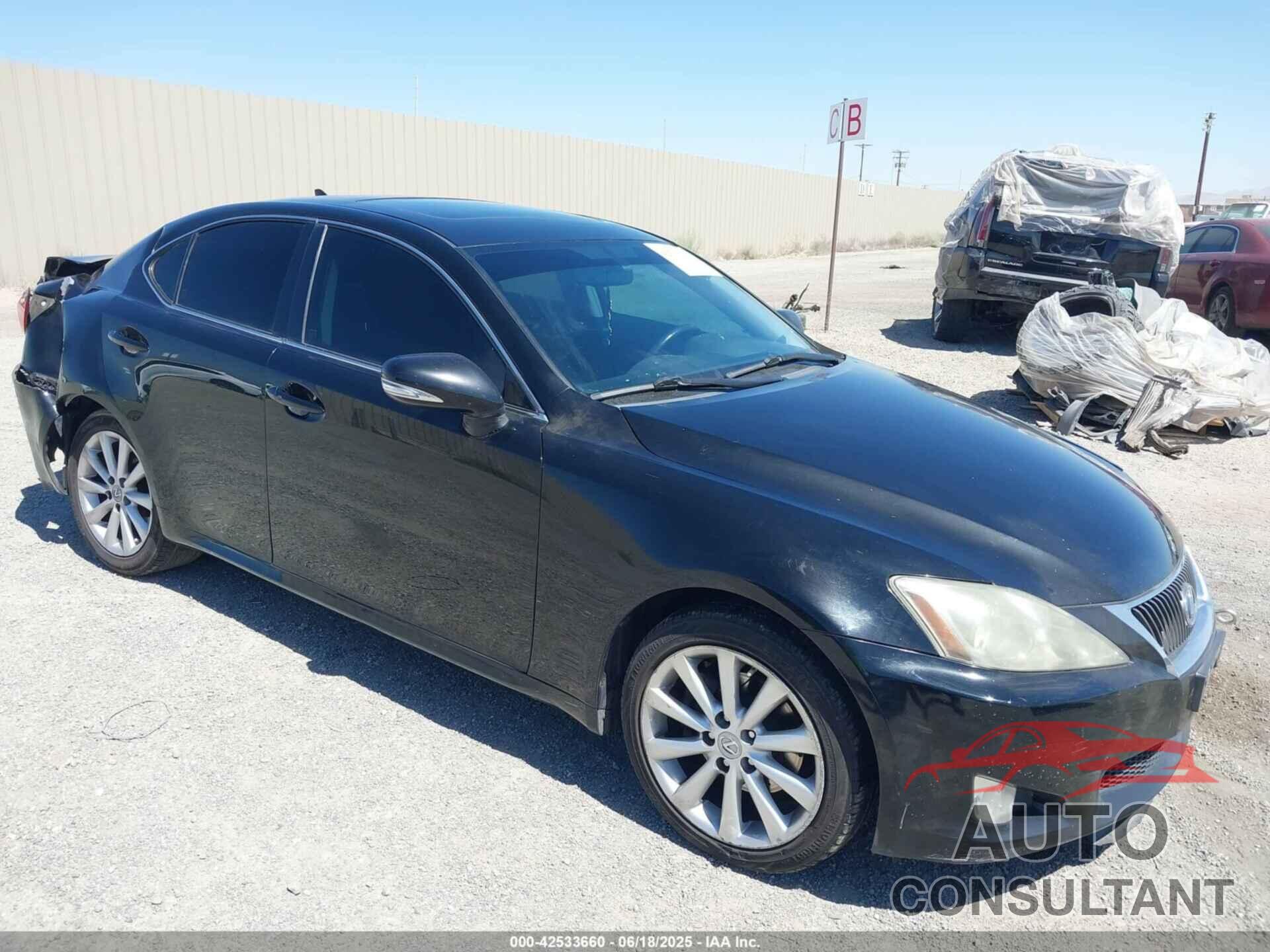 LEXUS IS 250 2009 - JTHBK262395104553