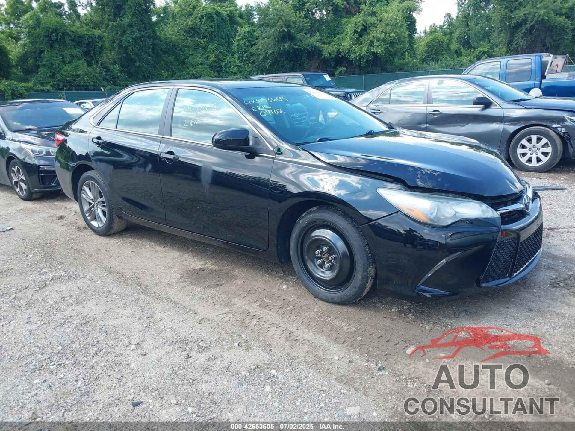 TOYOTA CAMRY 2017 - 4T1BF1FK0HU313846