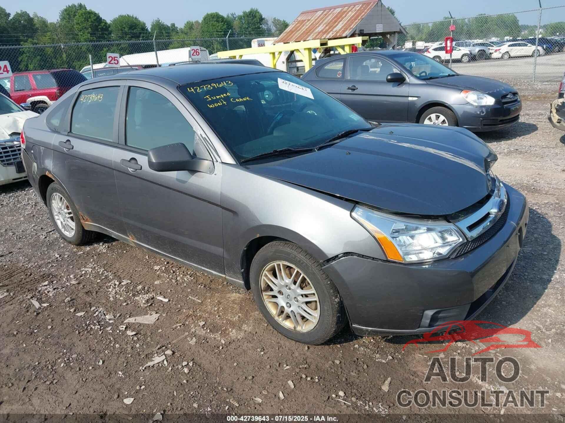 FORD FOCUS 2010 - 1FAHP3FN9AW152897