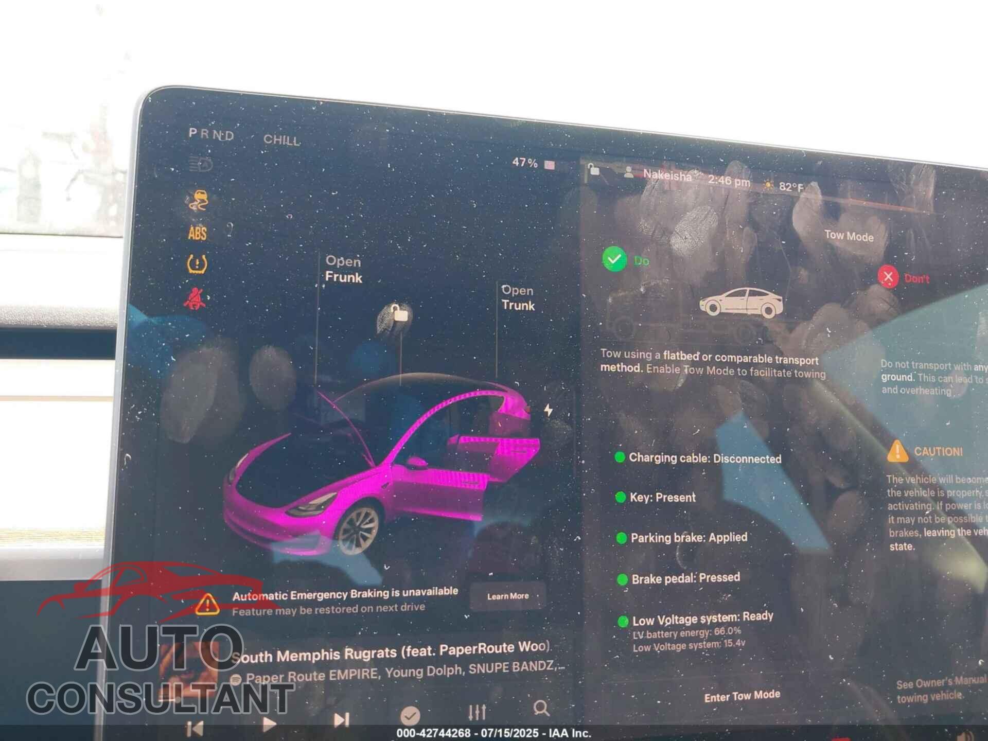 TESLA MODEL 3 2023 - 5YJ3E1EA6PF467358