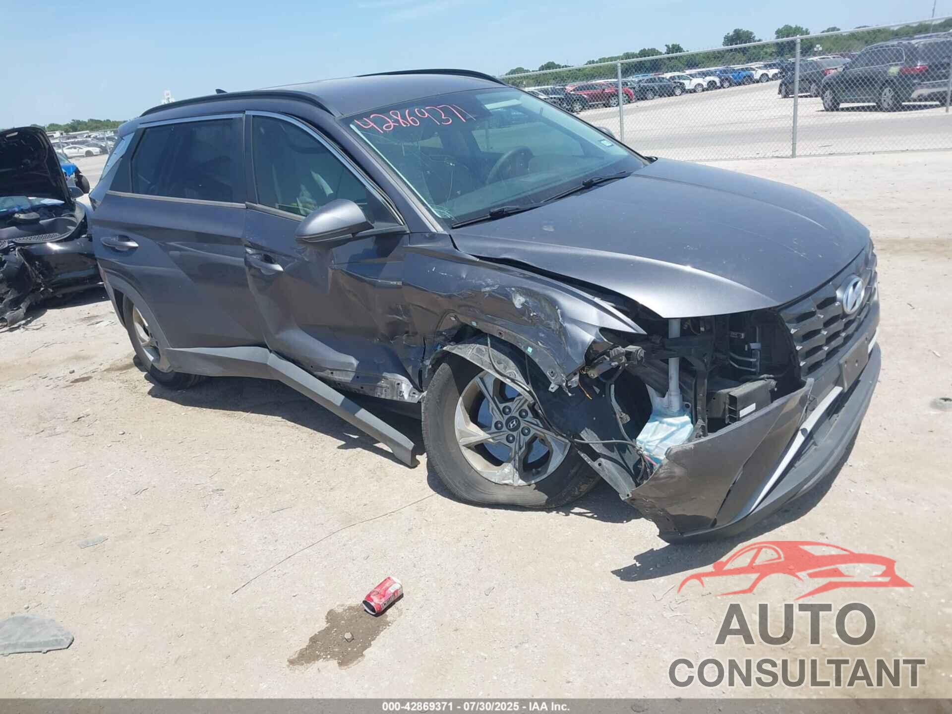 HYUNDAI TUCSON 2022 - KM8JB3AE1NU034261
