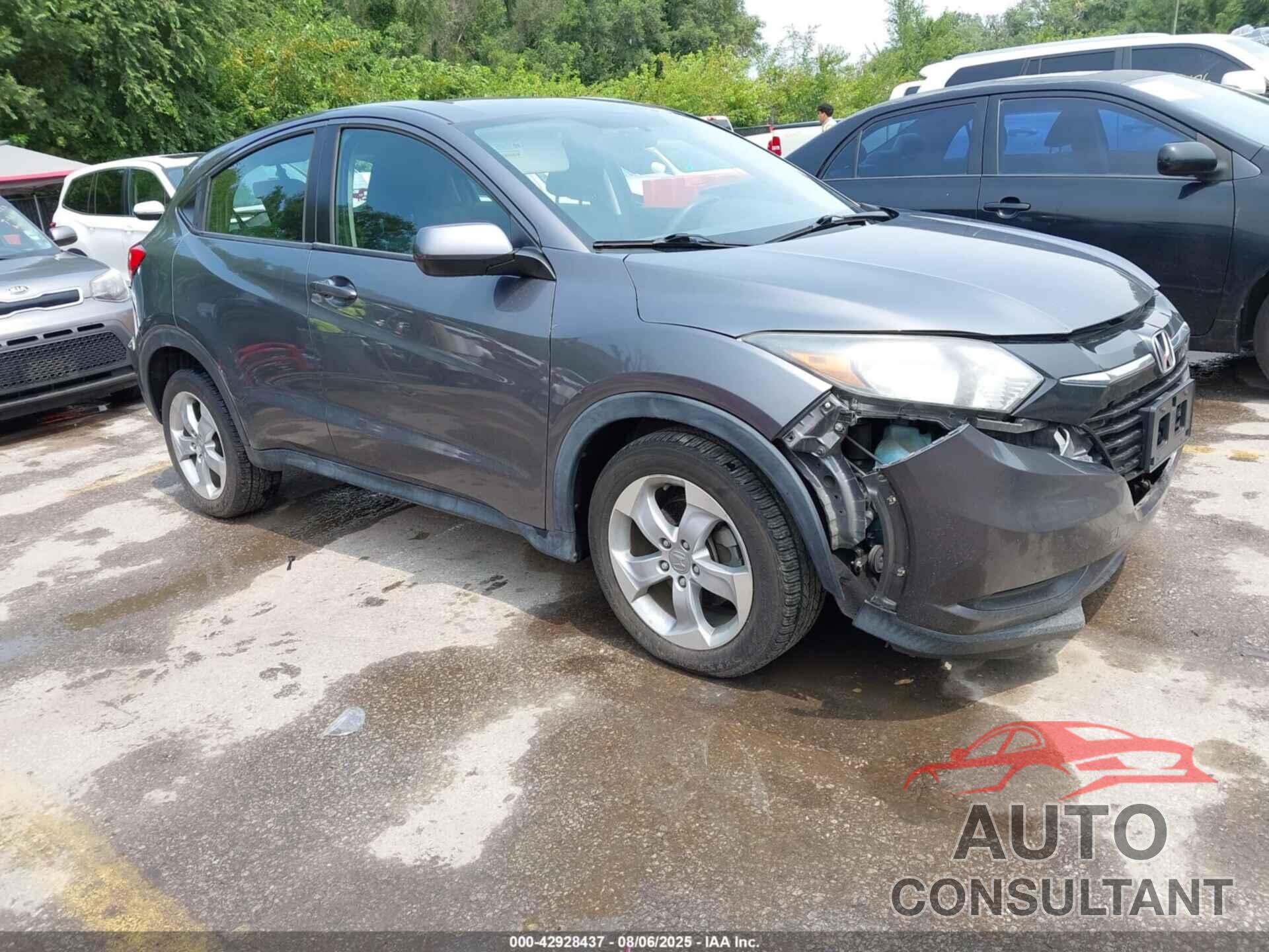 HONDA HR-V 2016 - 3CZRU6H36GM708137