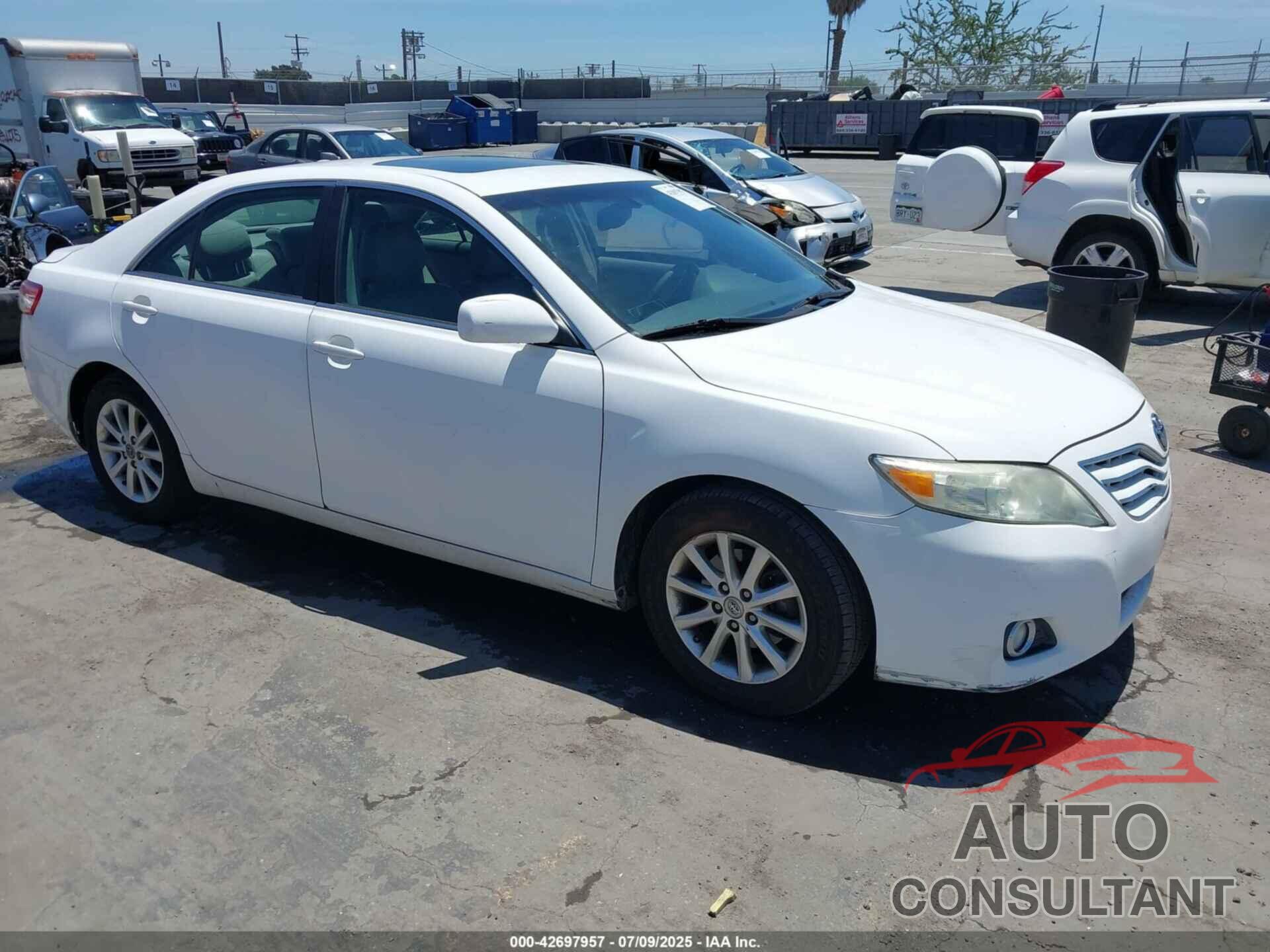 TOYOTA CAMRY 2010 - 4T1BF3EK2AU522542