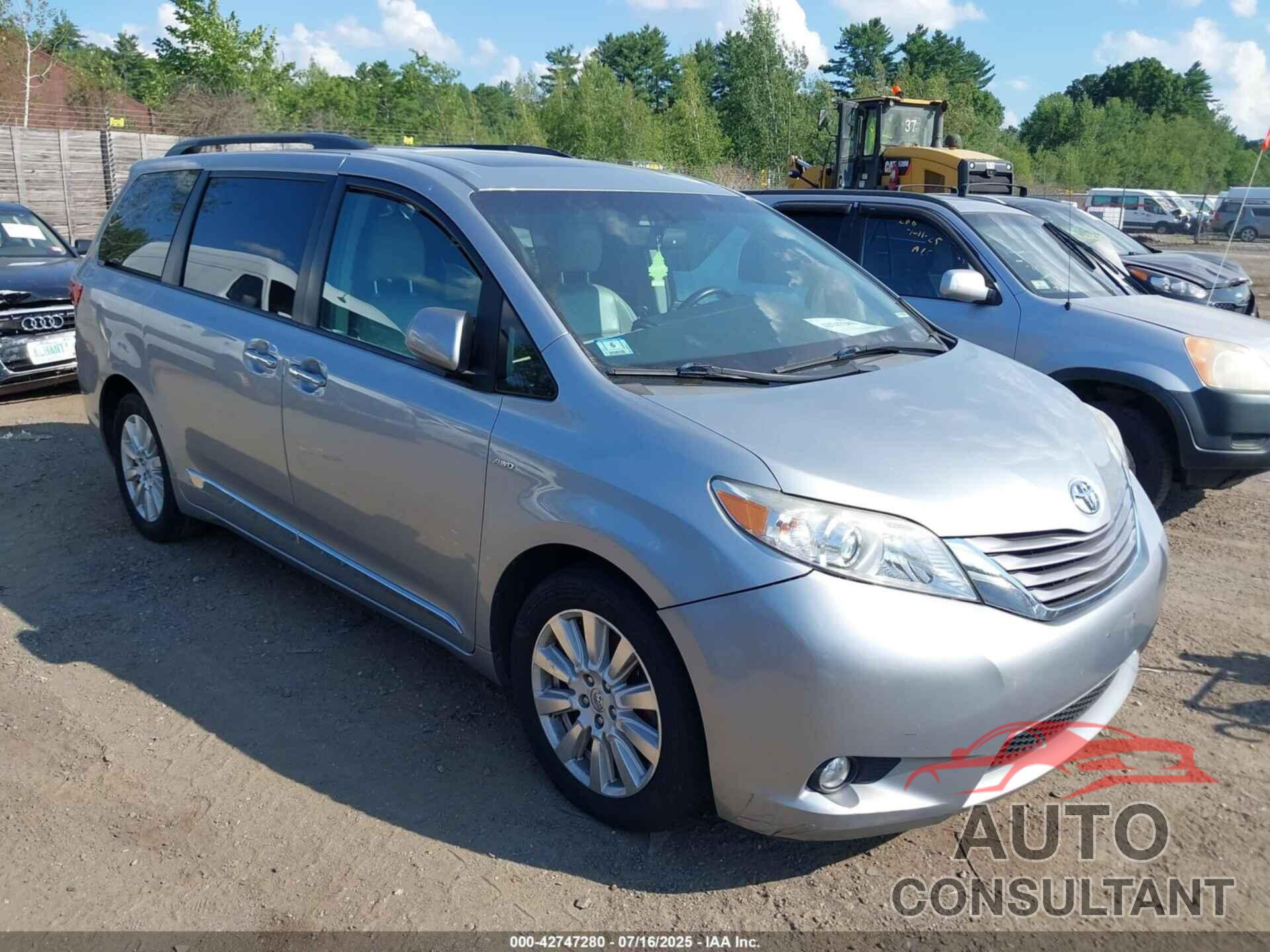 TOYOTA SIENNA 2017 - 5TDDZ3DC5HS183708