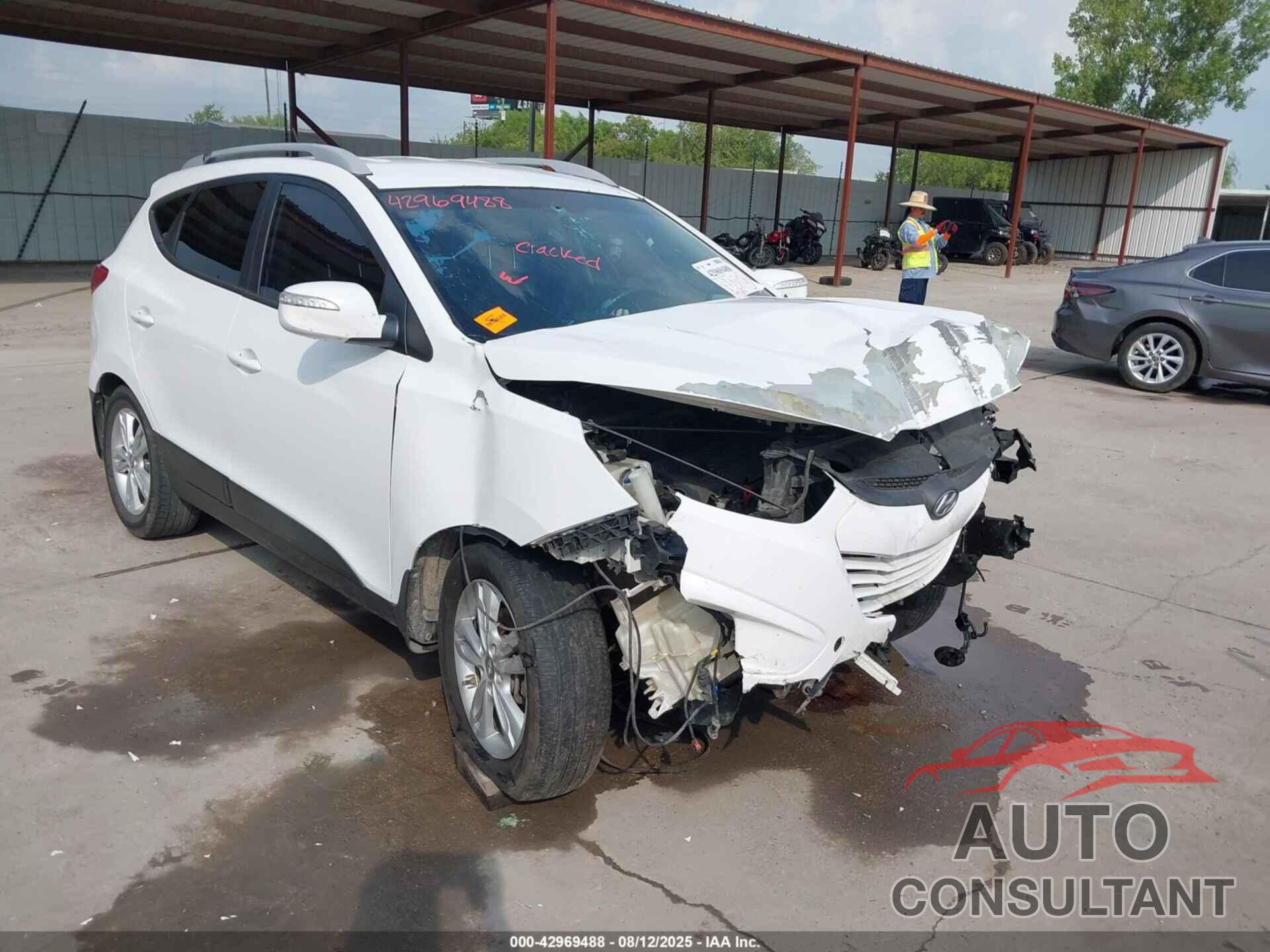 HYUNDAI TUCSON 2013 - KM8JU3AC3DU772425