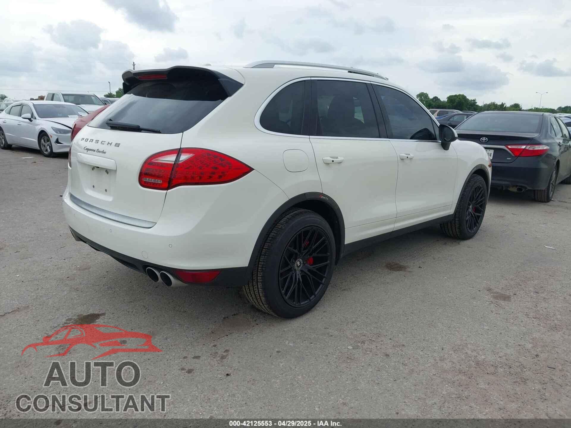 PORSCHE CAYENNE 2012 - WP1AC2A22CLA81995