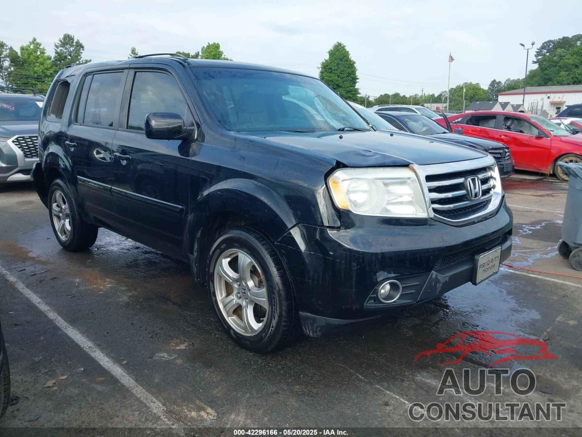 HONDA PILOT 2015 - 5FNYF4H51FB024178