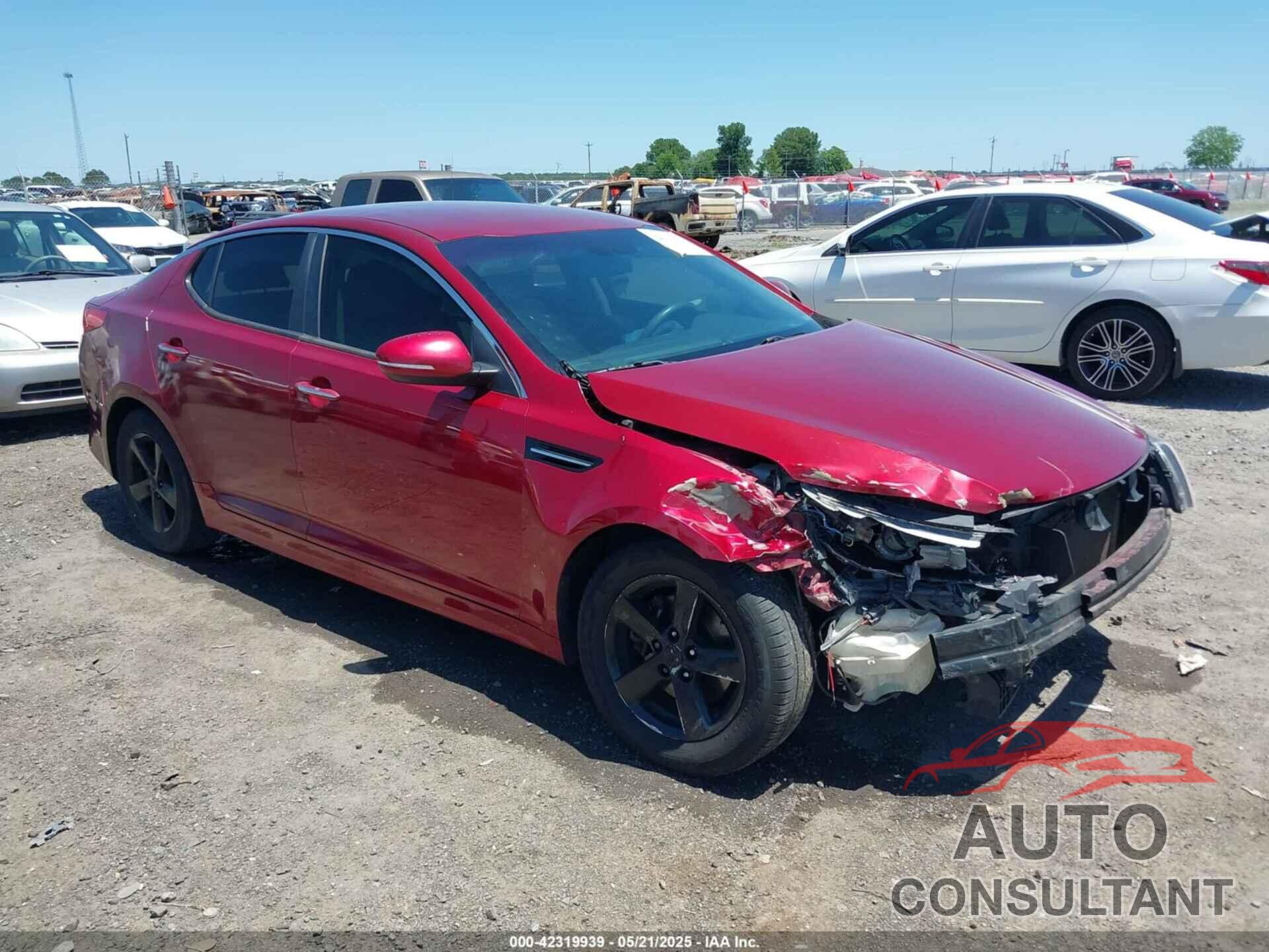 KIA OPTIMA 2015 - 5XXGM4A71FG502190