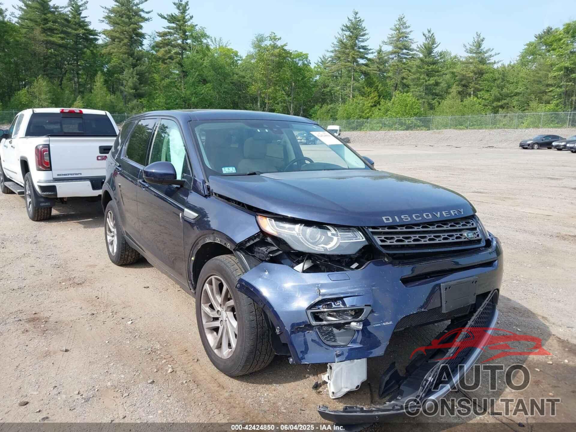 LAND ROVER DISCOVERY SPORT 2016 - SALCR2BG9GH588414