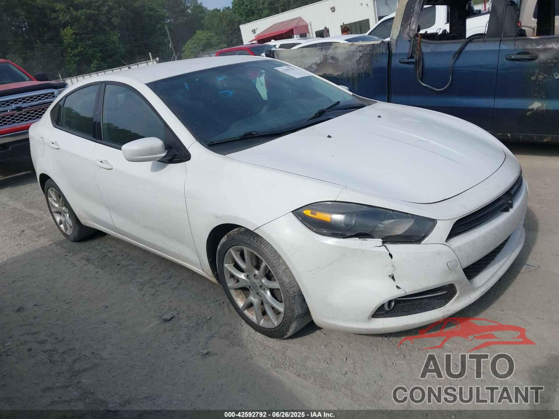 DODGE DART 2013 - 1C3CDFBA3DD289730