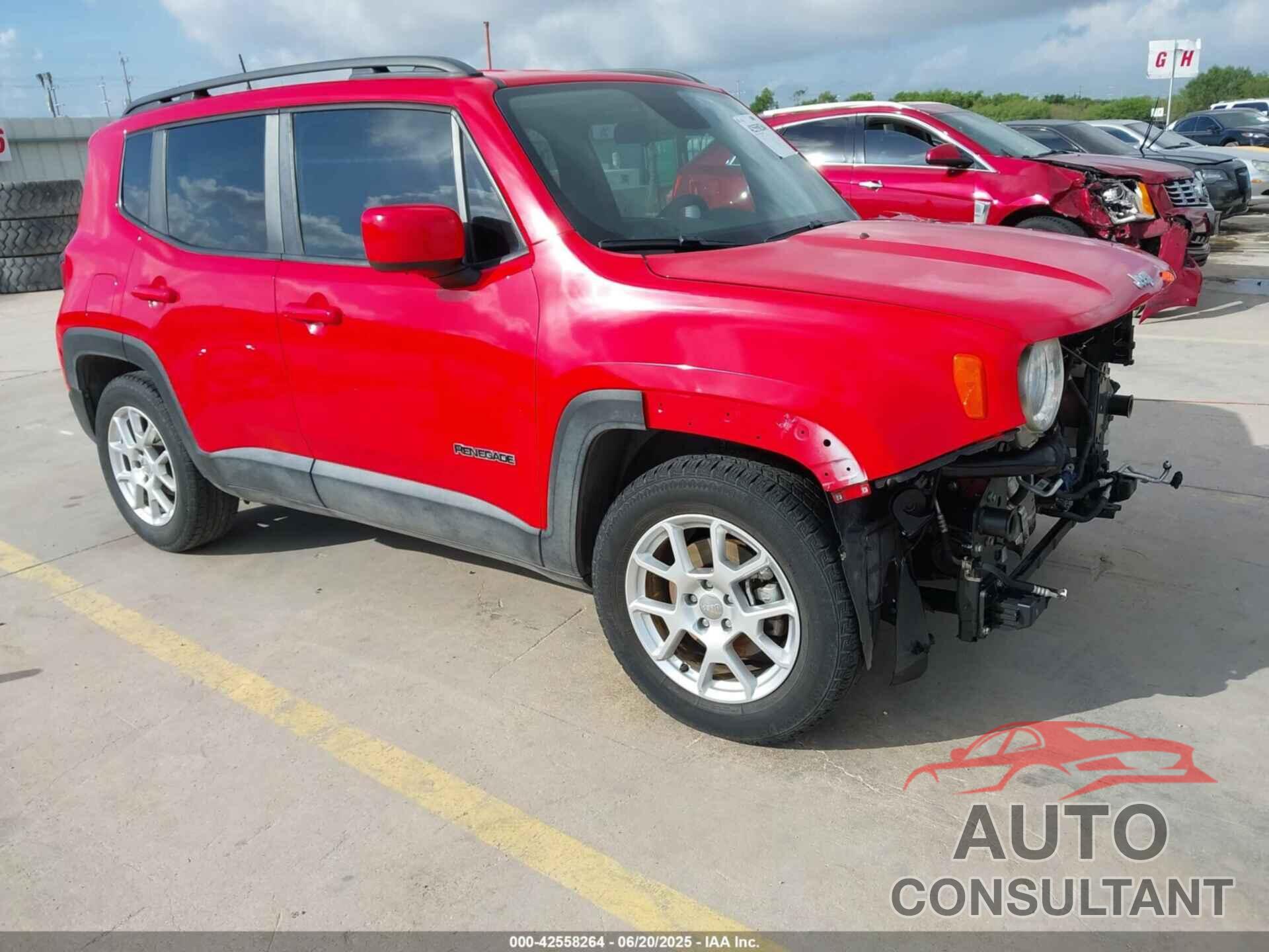 JEEP RENEGADE 2019 - ZACNJABB1KPK10432