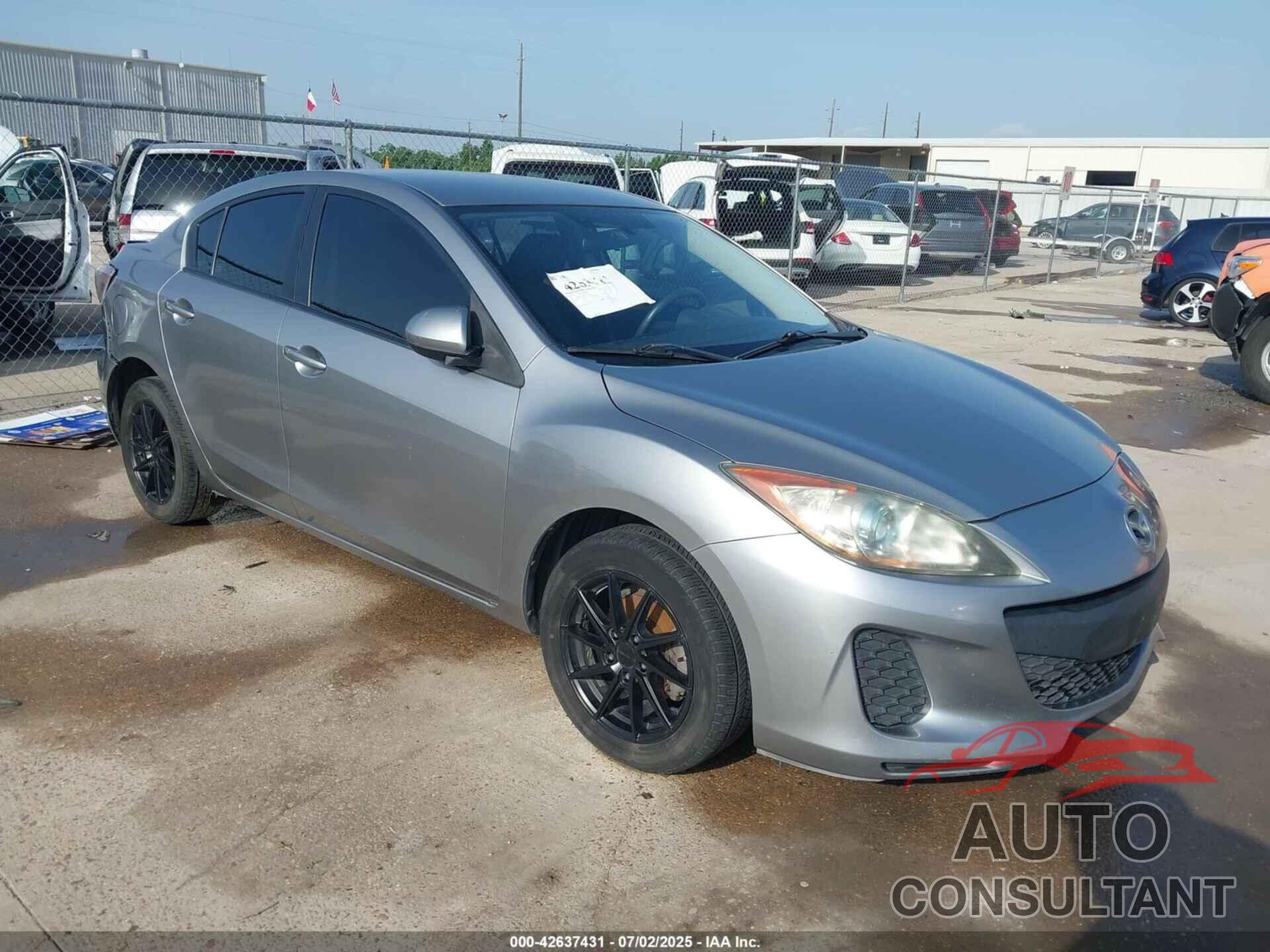 MAZDA MAZDA3 2013 - JM1BL1U70D1743335