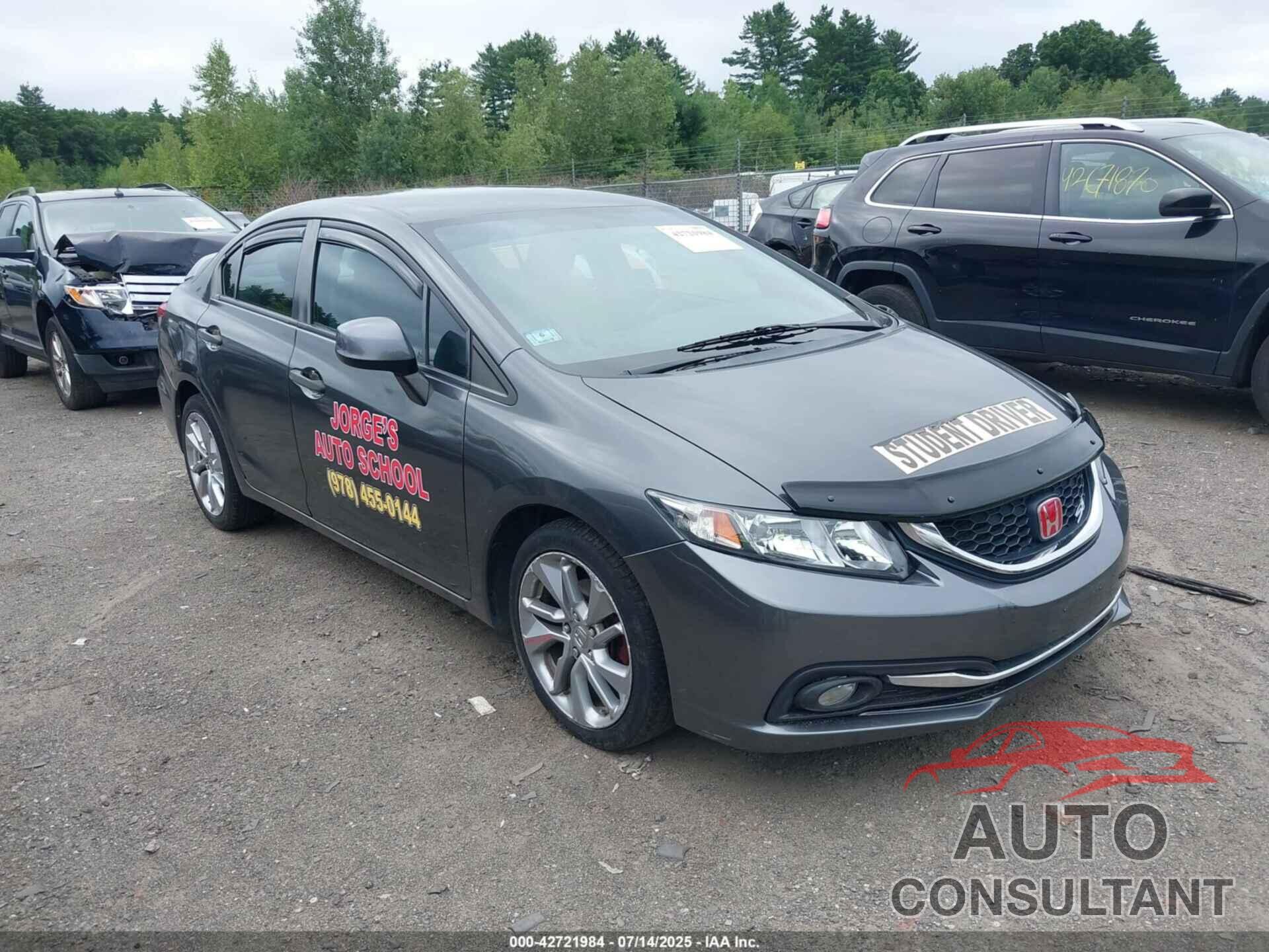 HONDA CIVIC 2013 - 2HGFB2F56DH507782