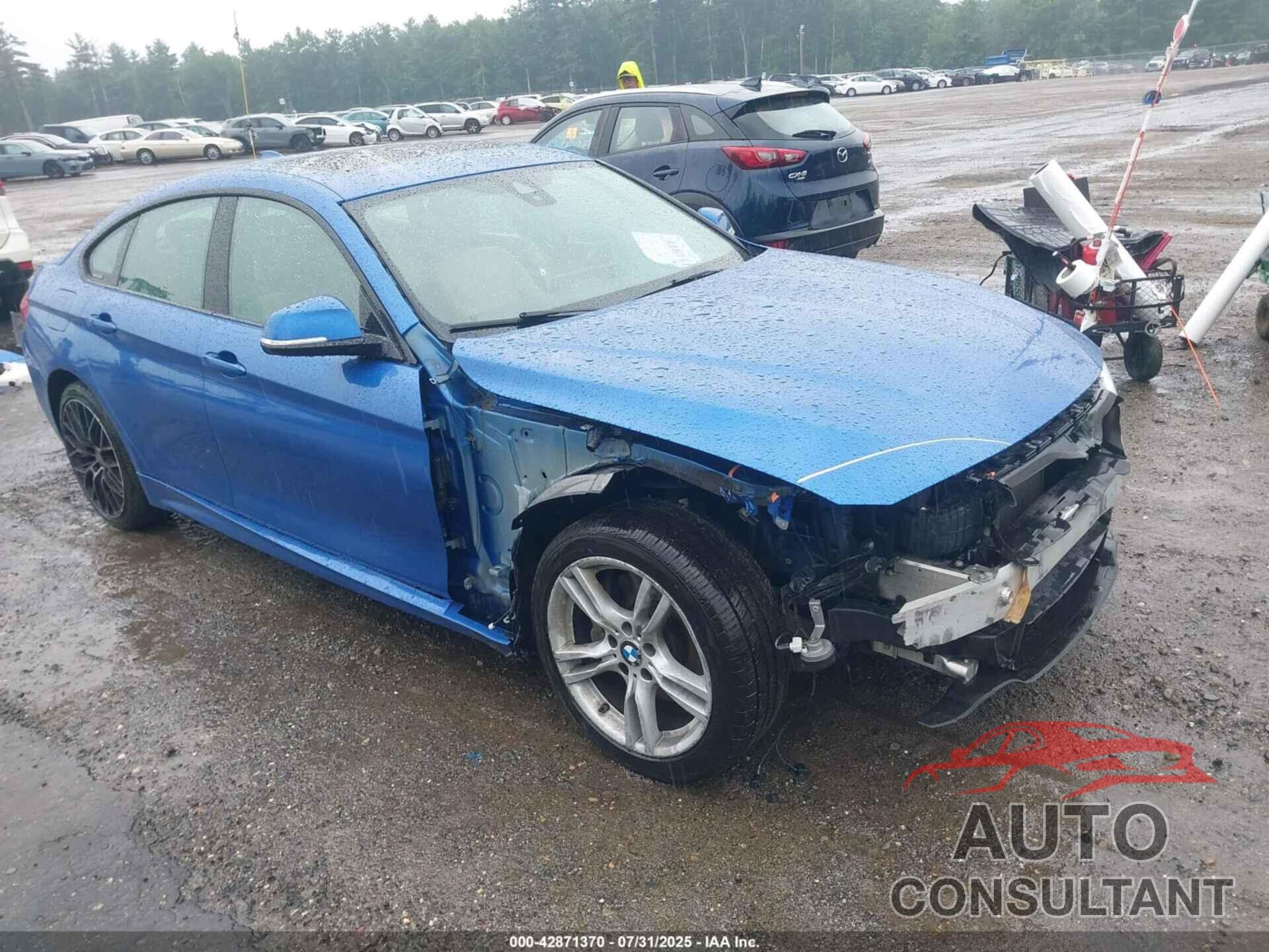 BMW 430I GRAN COUPE 2018 - WBA4J3C56JBG95730