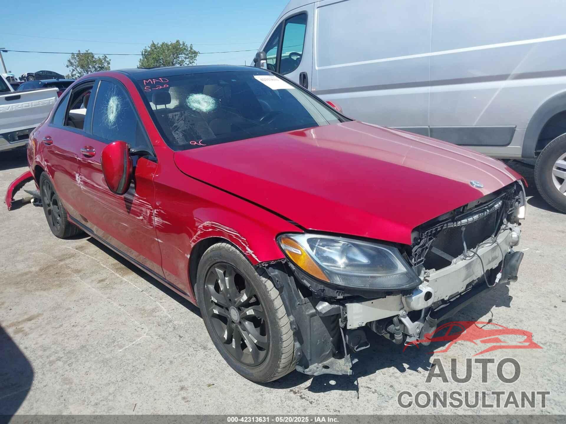 MERCEDES-BENZ C 300 2016 - 55SWF4JB6GU158367