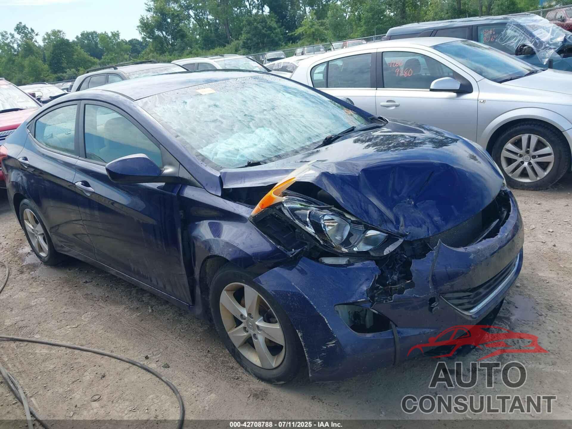 HYUNDAI ELANTRA 2013 - 5NPDH4AE7DH452144