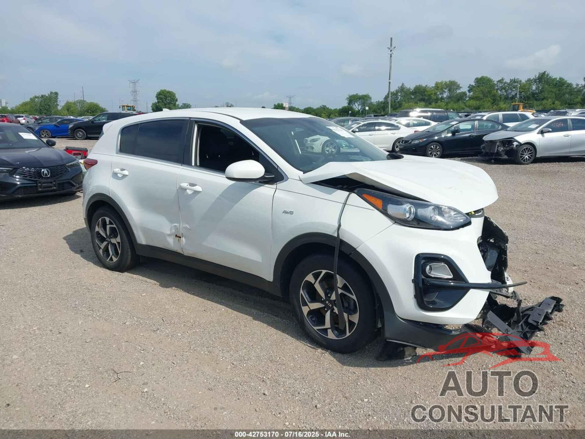 KIA SPORTAGE 2020 - KNDPMCAC8L7742591