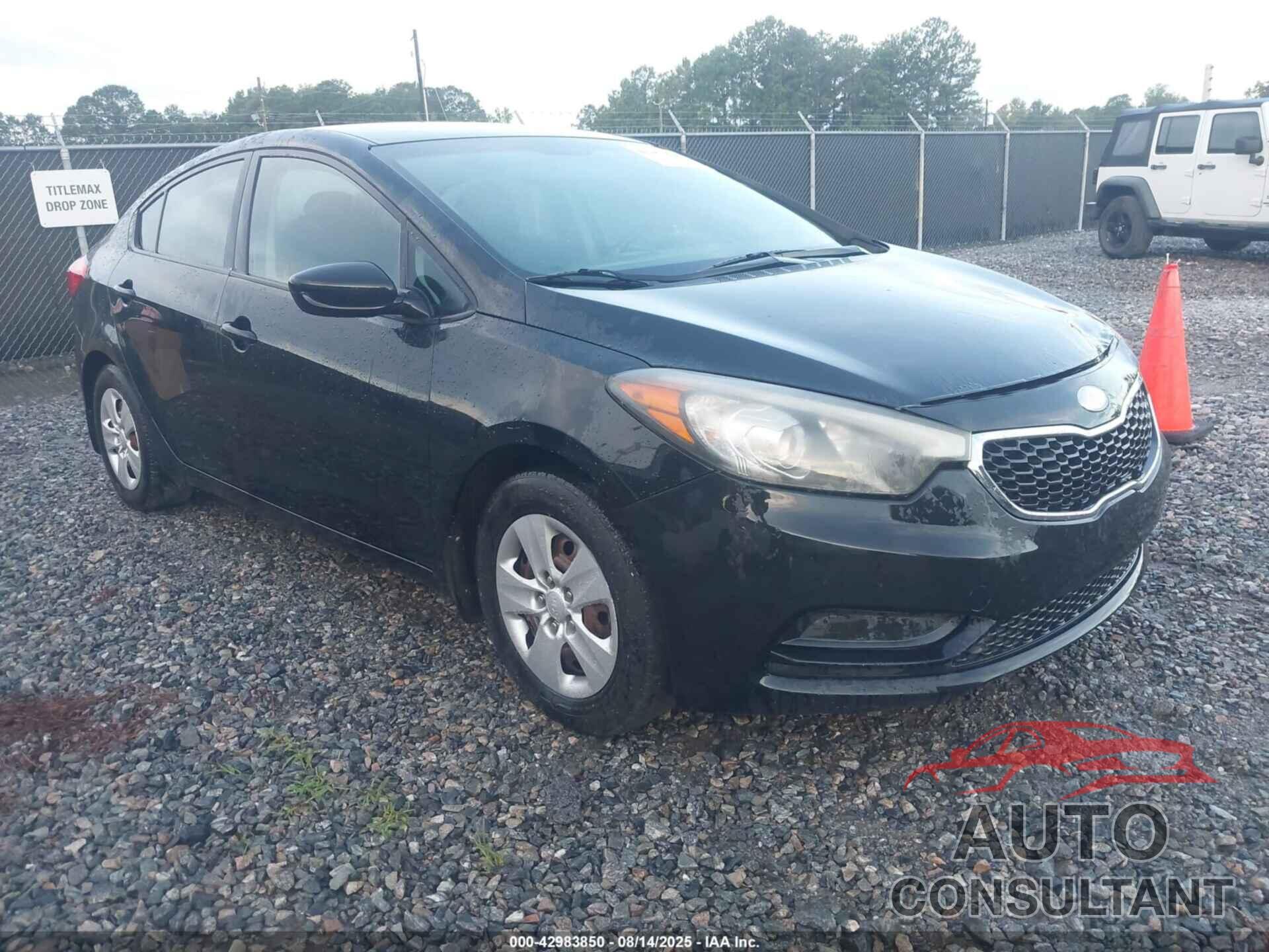 KIA FORTE 2014 - KNAFK4A67E5063182