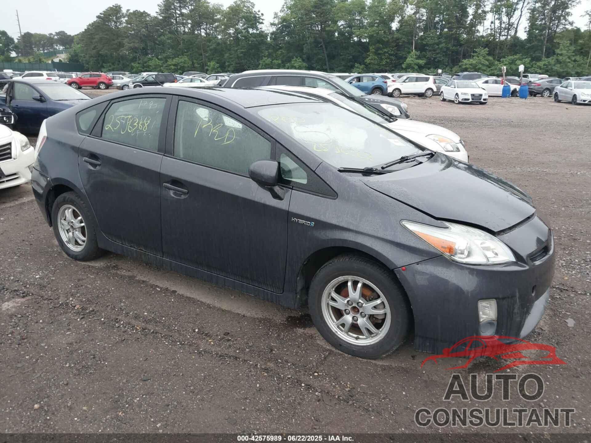 TOYOTA PRIUS 2010 - JTDKN3DU5A0208675