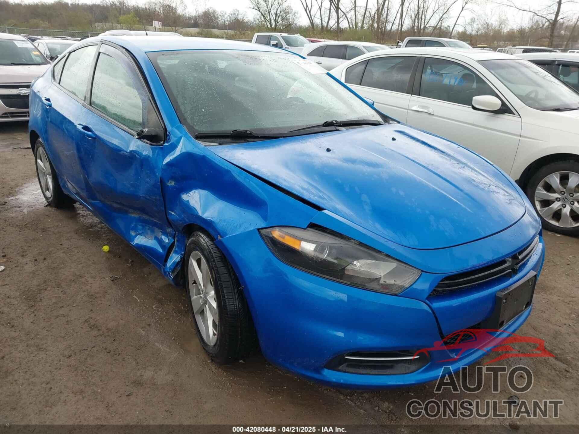 DODGE DART 2015 - 1C3CDFBB1FD364422
