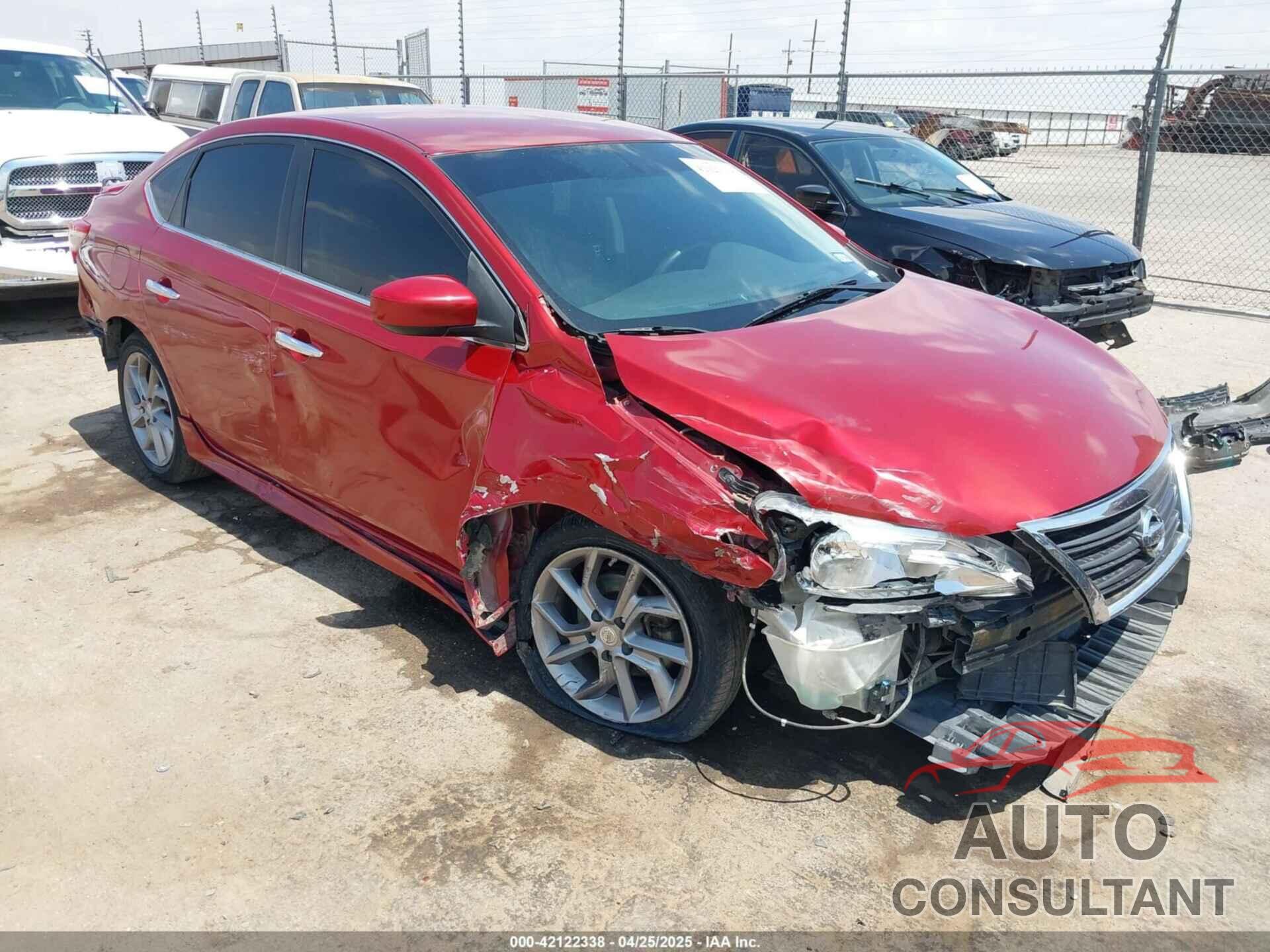 NISSAN SENTRA 2014 - 3N1AB7APXEY281792