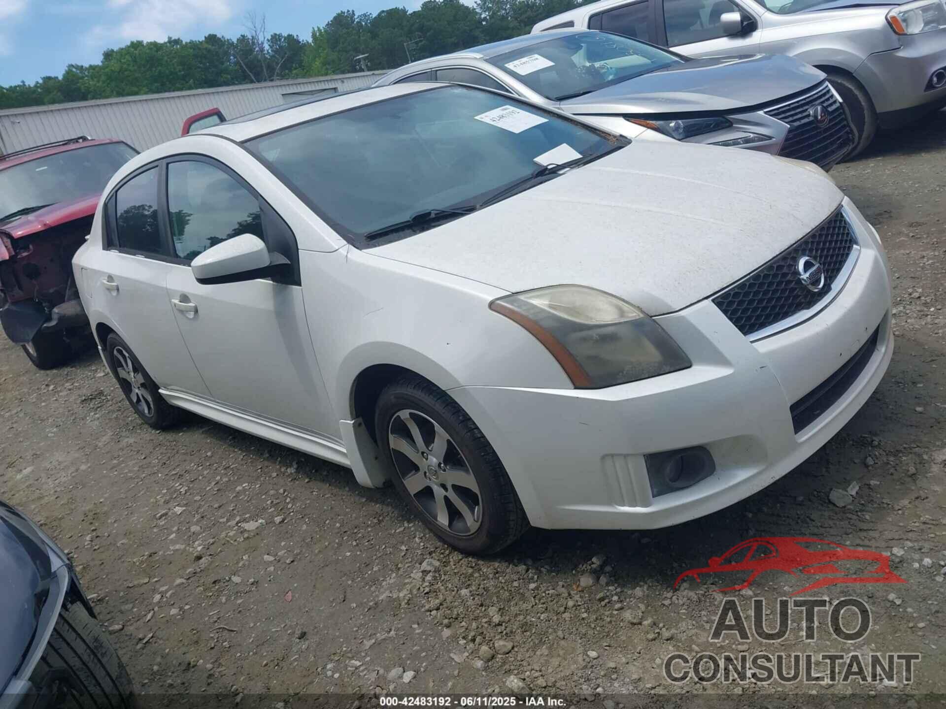 NISSAN SENTRA 2011 - 3N1AB6AP3BL718941