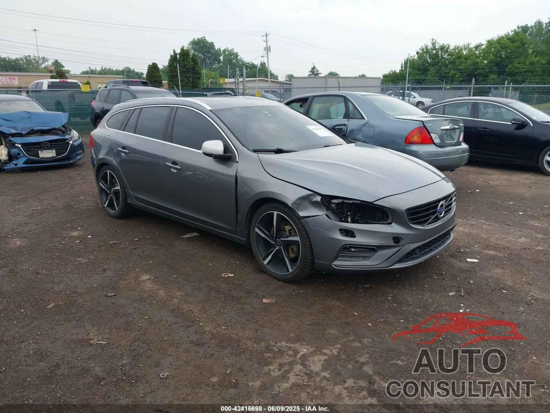 VOLVO V60 2016 - YV1902SP8G1305726