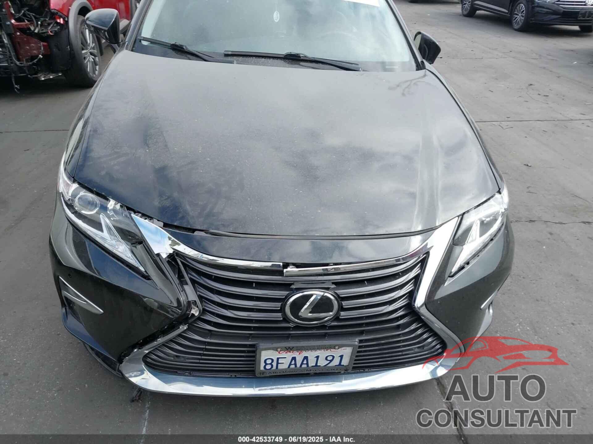 LEXUS ES 350 2016 - JTHBK1GG5G2220291