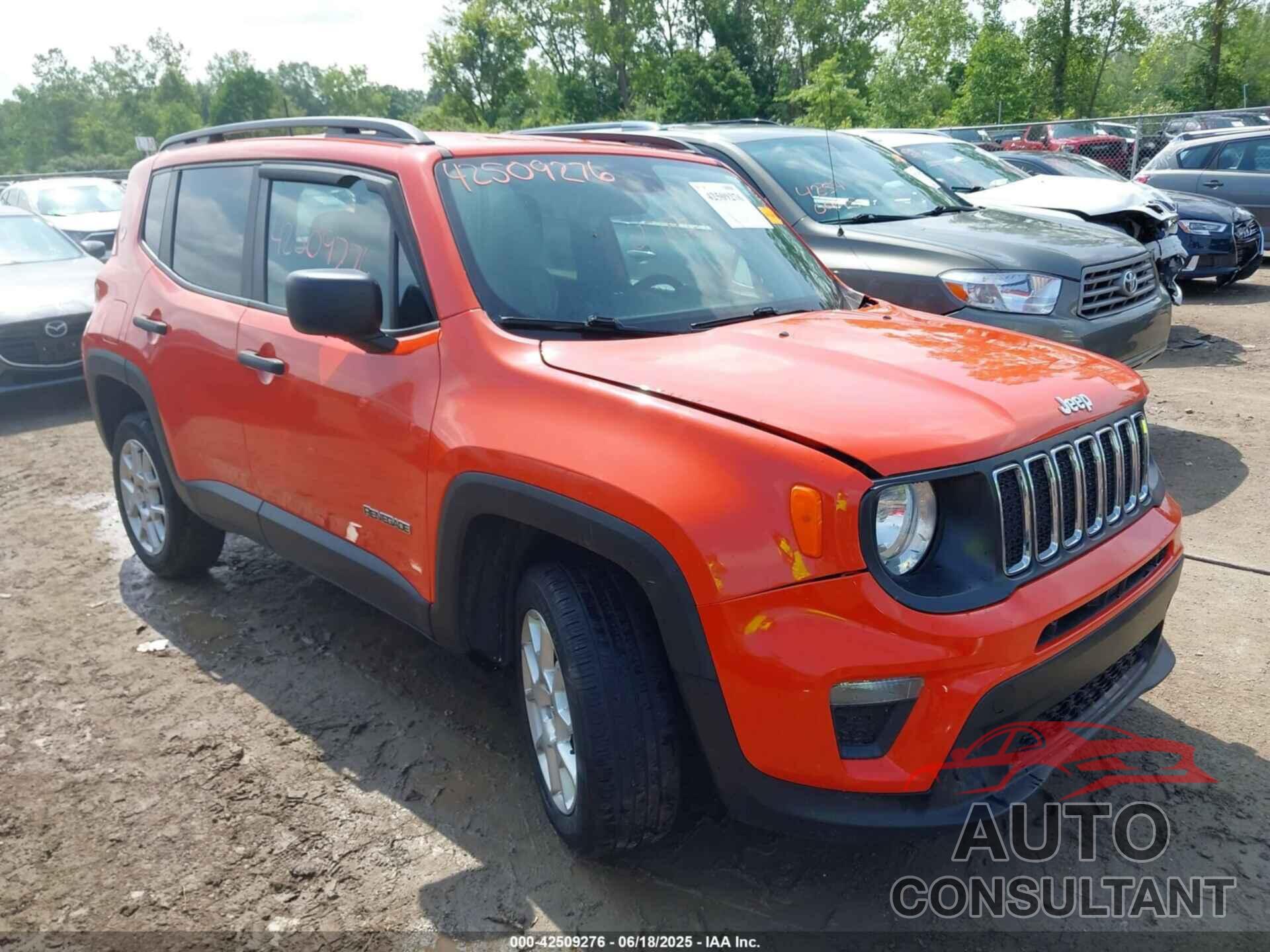 JEEP RENEGADE 2019 - ZACNJBAB6KPJ95837