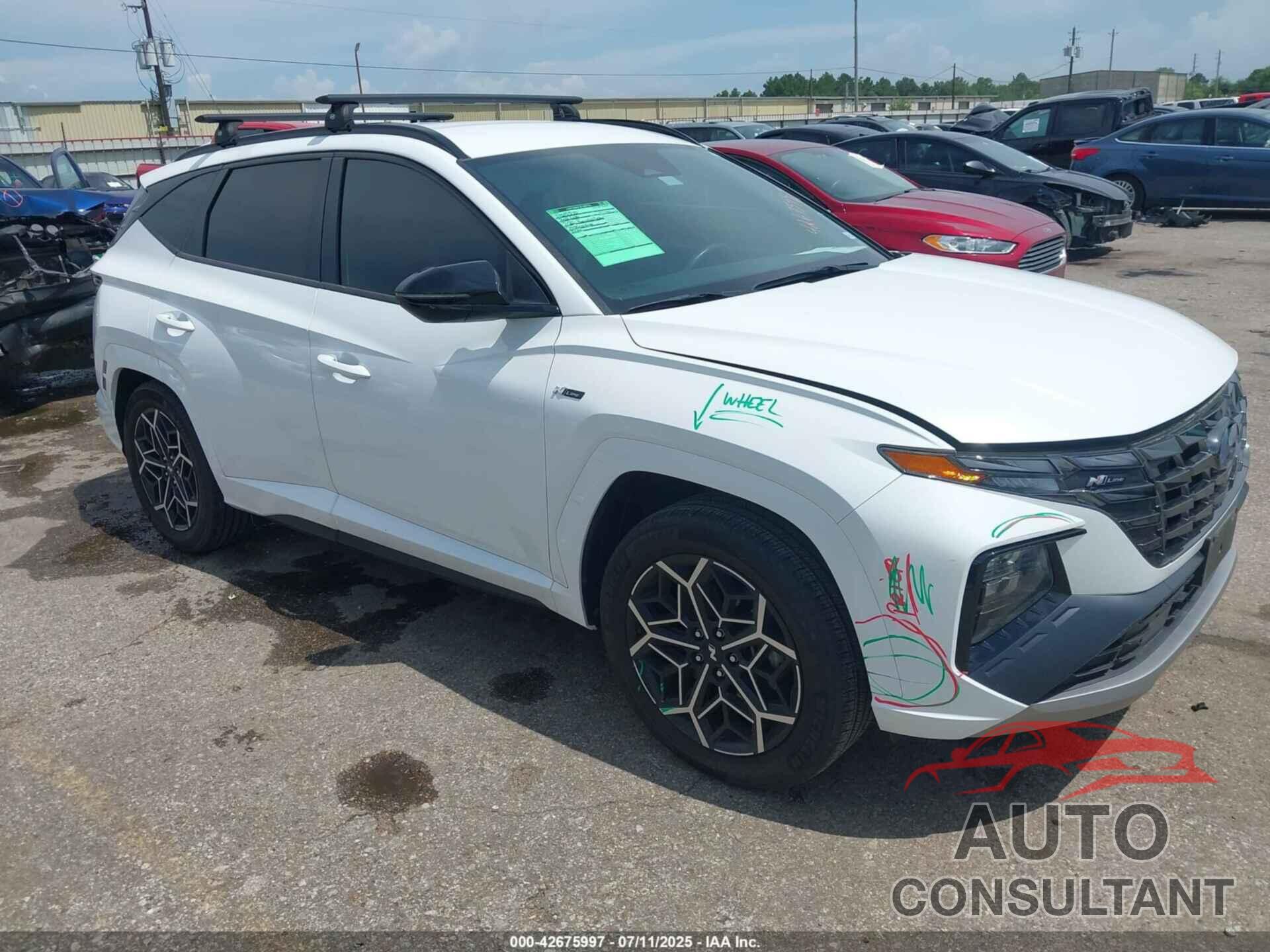HYUNDAI TUCSON 2022 - KM8JF3AEXNU156153