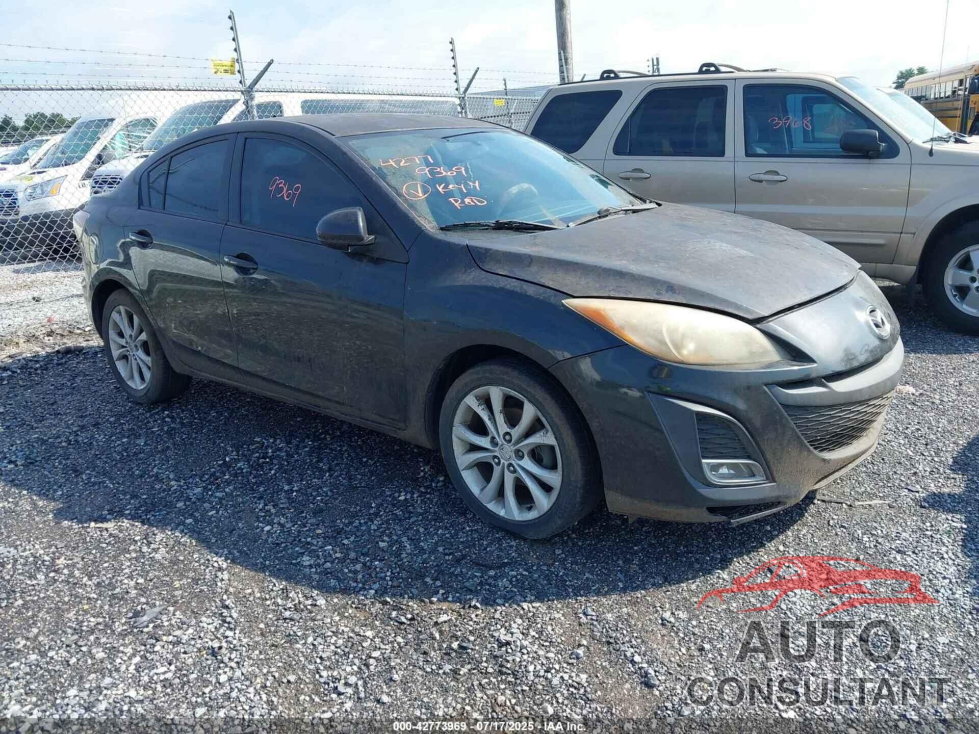 MAZDA MAZDA3 2010 - JM1BL1SG7A1241081