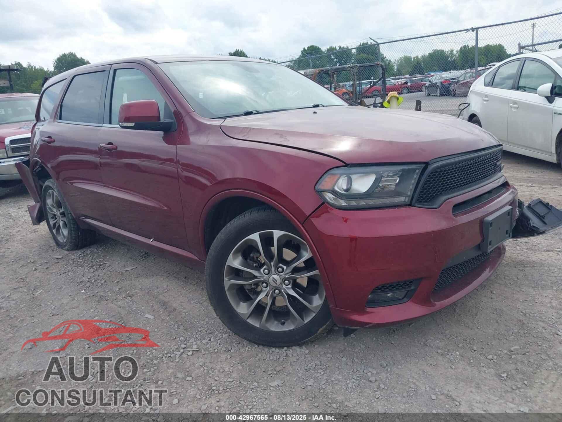 DODGE DURANGO 2019 - 1C4RDJDG9KC820216