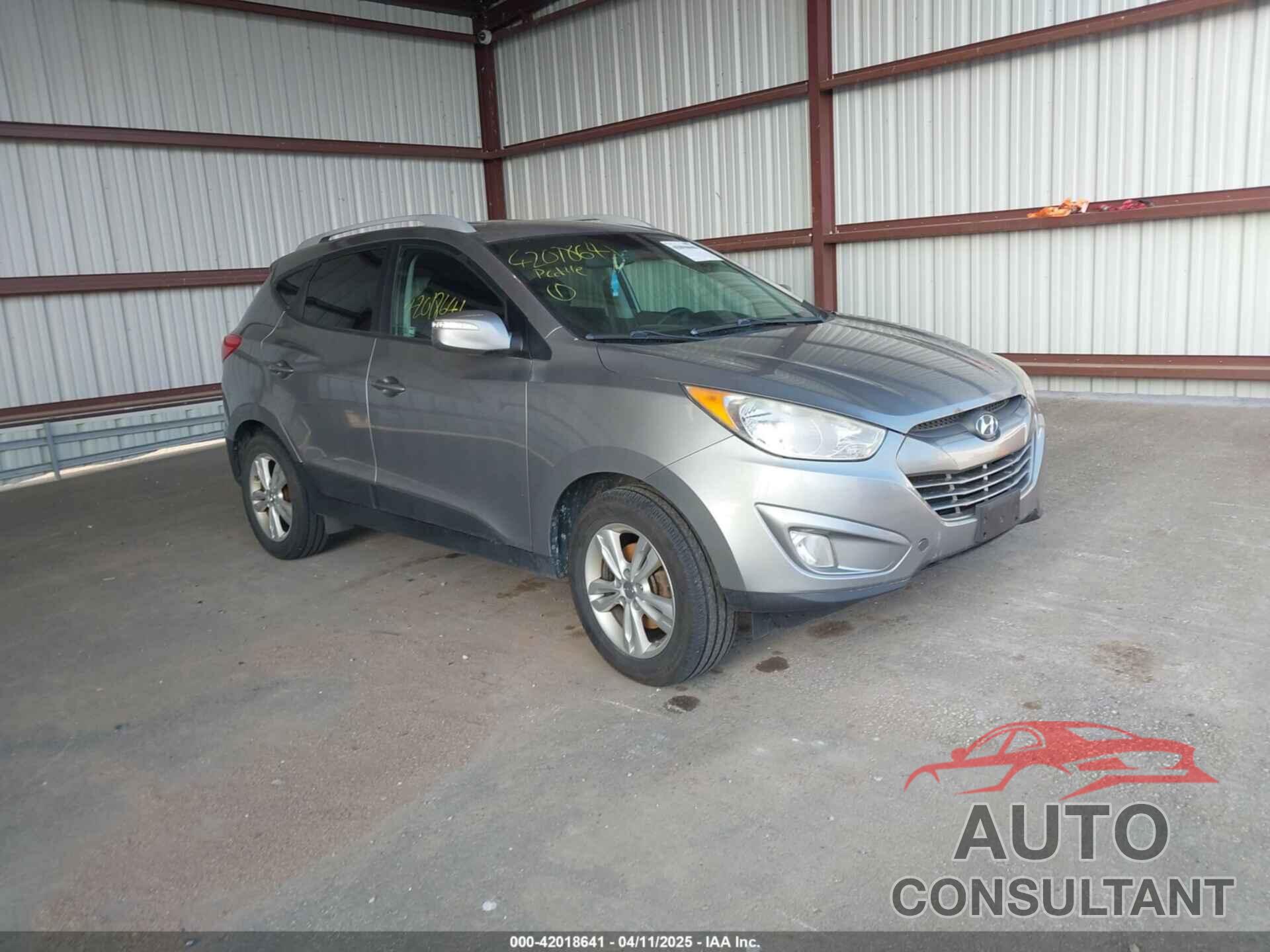 HYUNDAI TUCSON 2013 - KM8JU3AC6DU769194