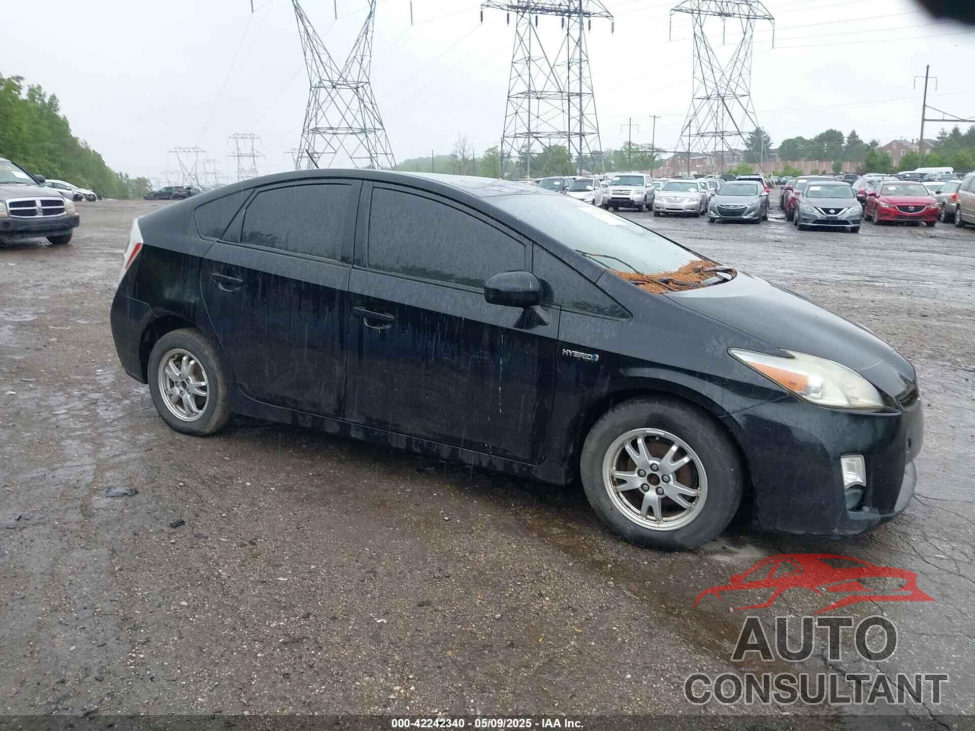 TOYOTA PRIUS 2010 - JTDKN3DU6A0037290