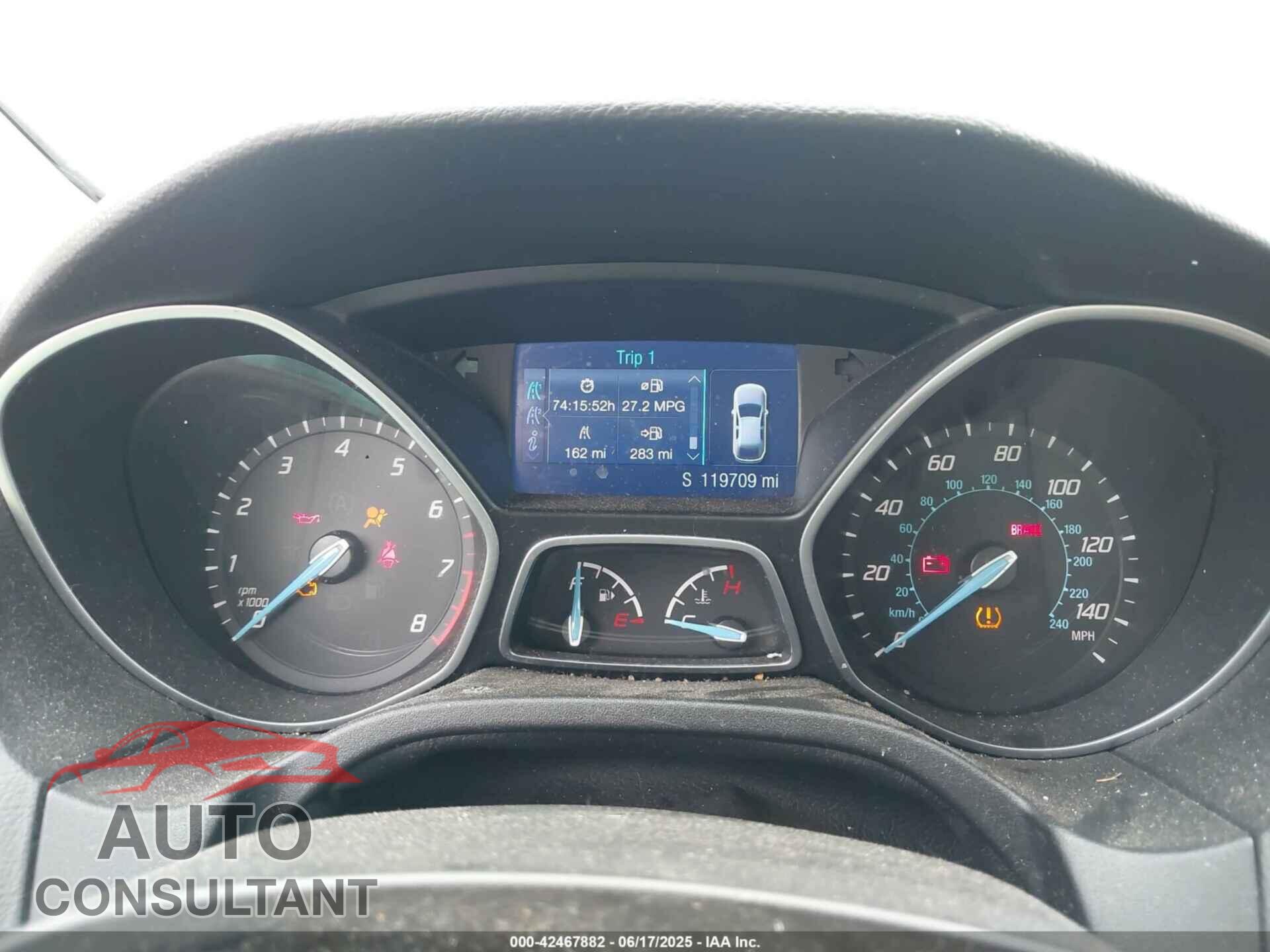 FORD FOCUS 2014 - 1FADP3F26EL128374