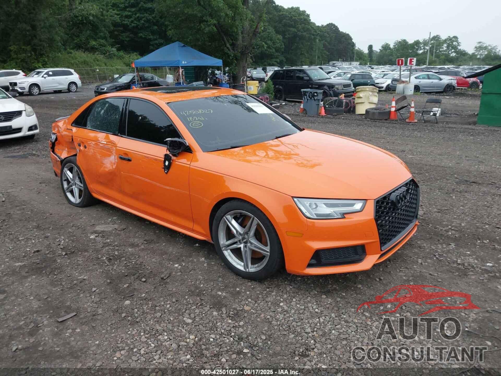 AUDI S4 2018 - WAUB4AF49JA001864