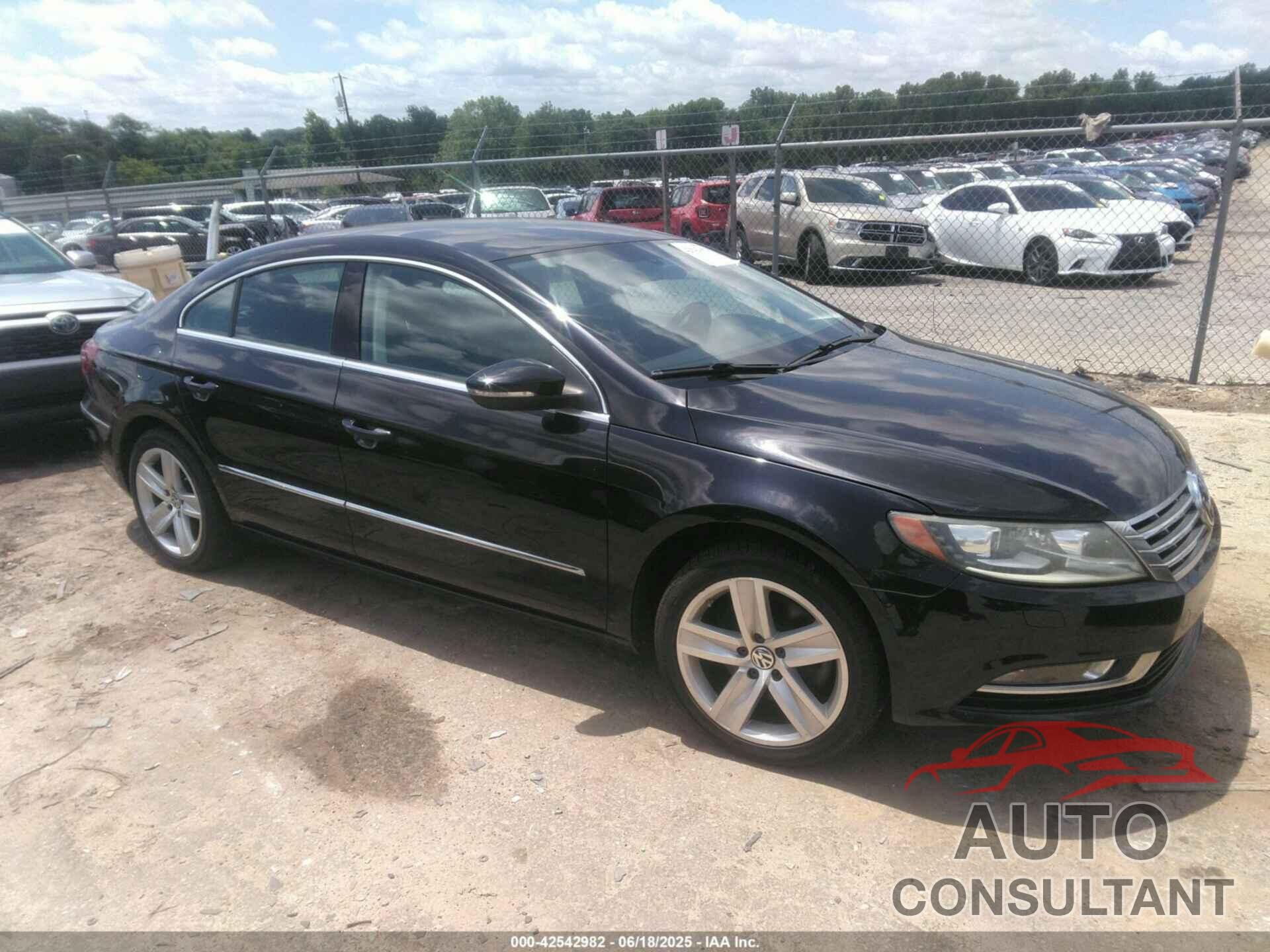 VOLKSWAGEN CC 2013 - WVWAP7AN6DE540836