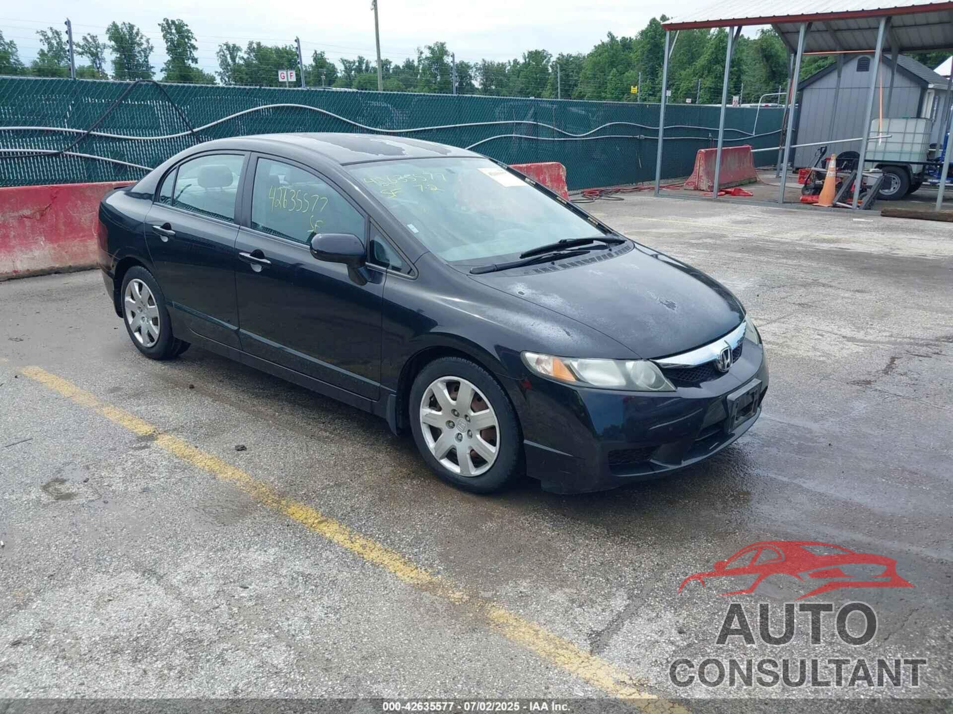 HONDA CIVIC 2010 - 2HGFA1F56AH572284