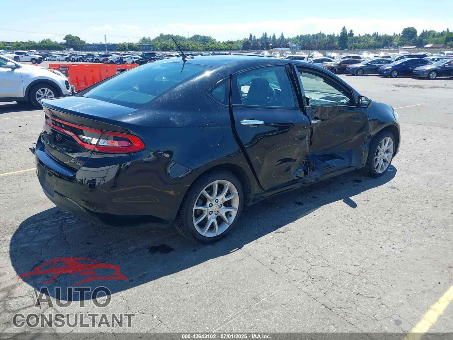 DODGE DART 2013 - 1C3CDFCA5DD106150