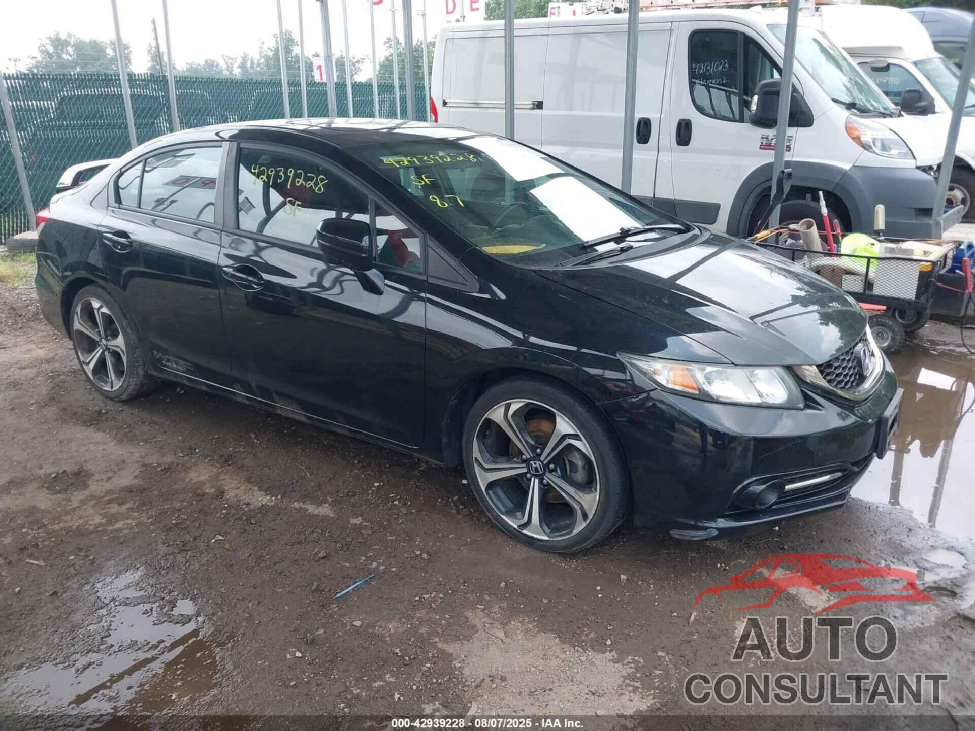 HONDA CIVIC 2015 - 2HGFB6E58FH709728