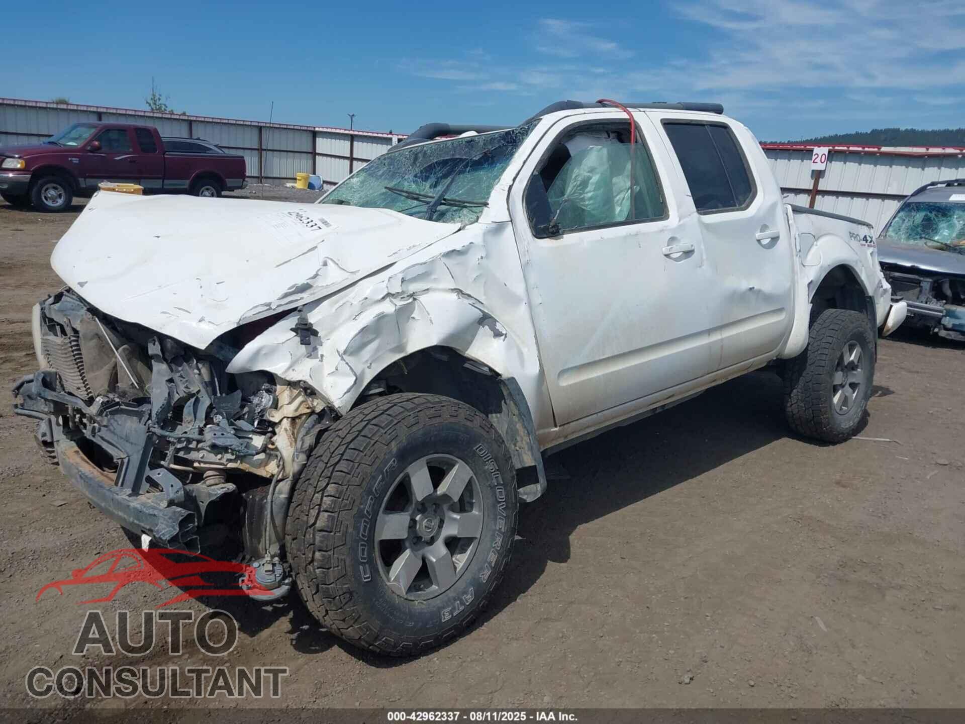 NISSAN FRONTIER 2011 - 1N6AD0EVXBC433787